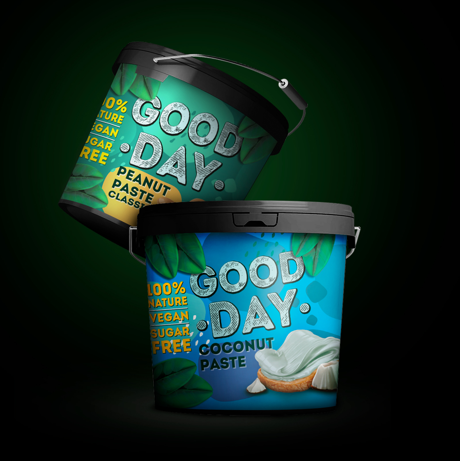 Ореховая паста "GOOD DAY" — Изображение №2 — Брендинг на Dprofile