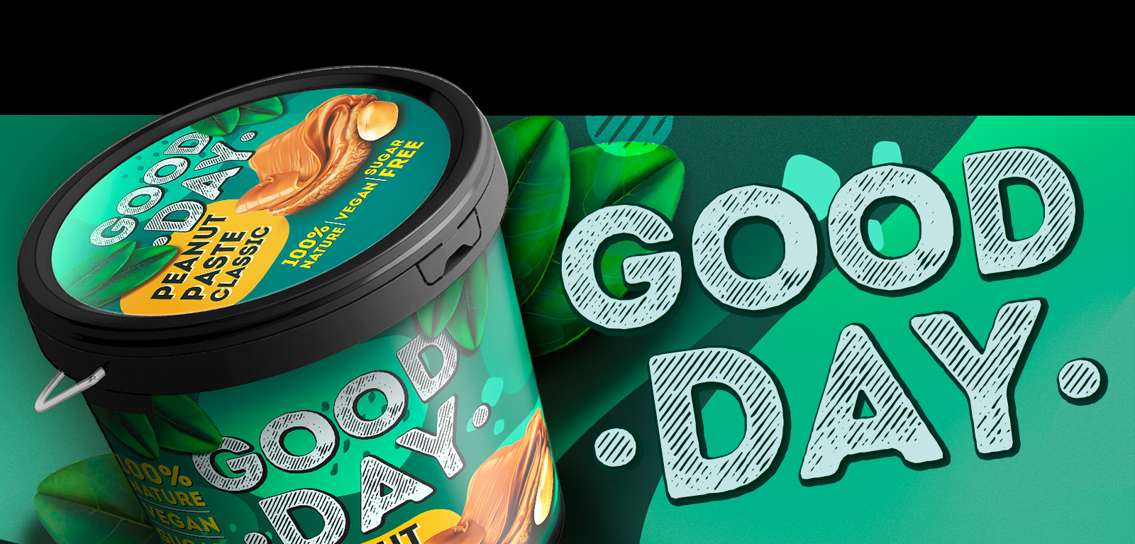 Ореховая паста "GOOD DAY" — Изображение №1 — Брендинг на Dprofile