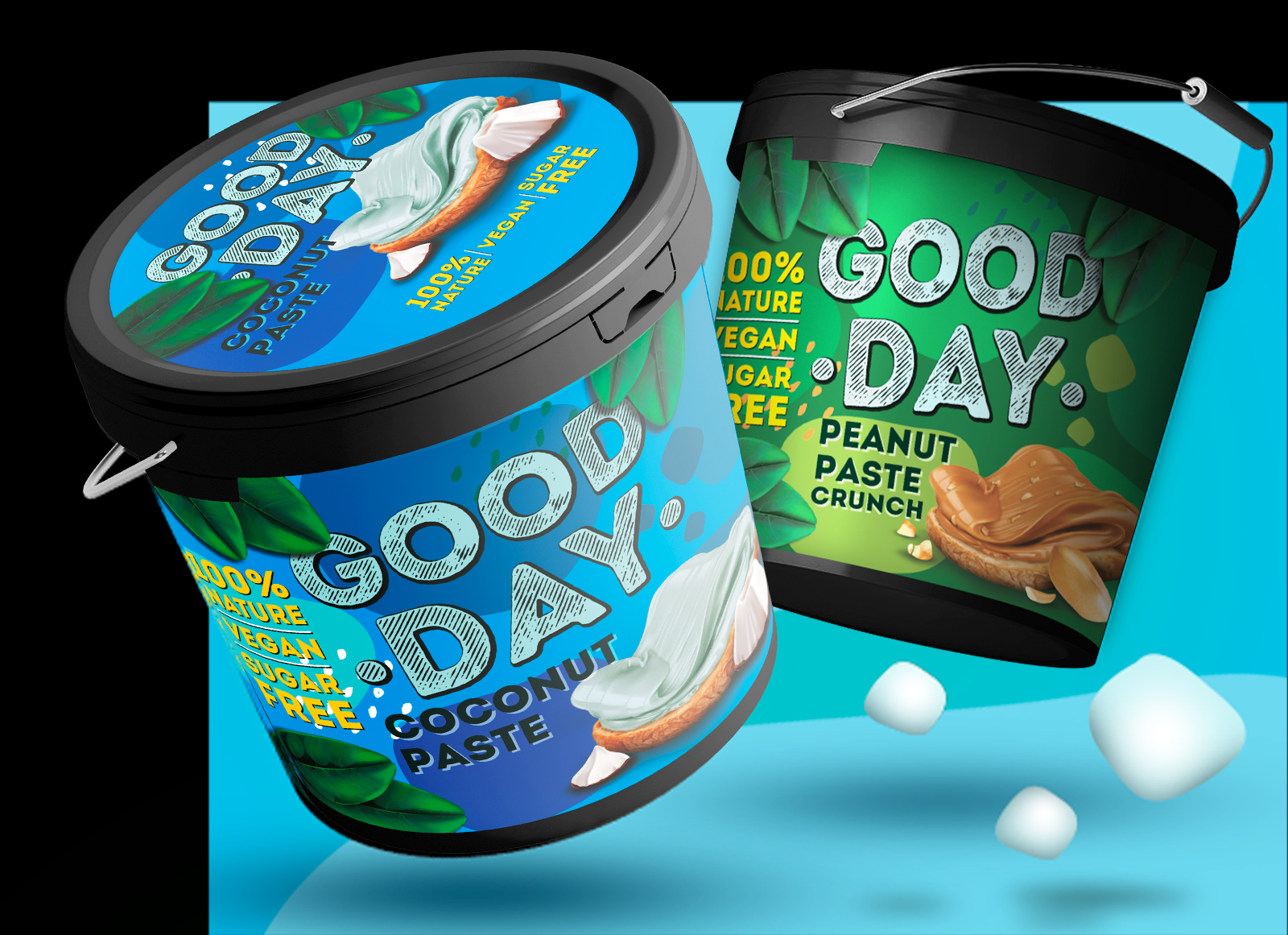 Ореховая паста "GOOD DAY" — Изображение №3 — Брендинг на Dprofile