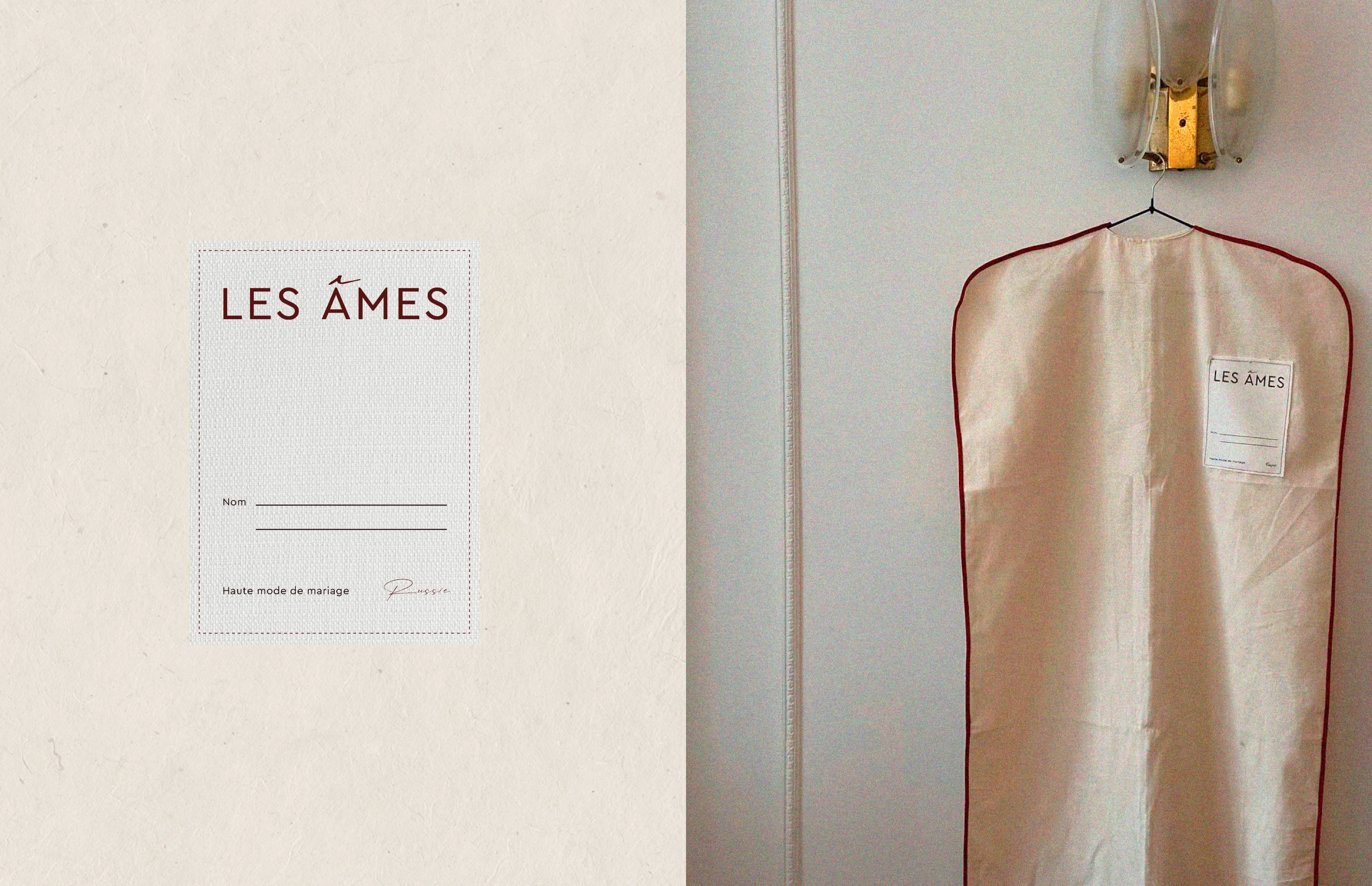 LES AMES bridal couture atelier — Изображение №14 — Брендинг на Dprofile