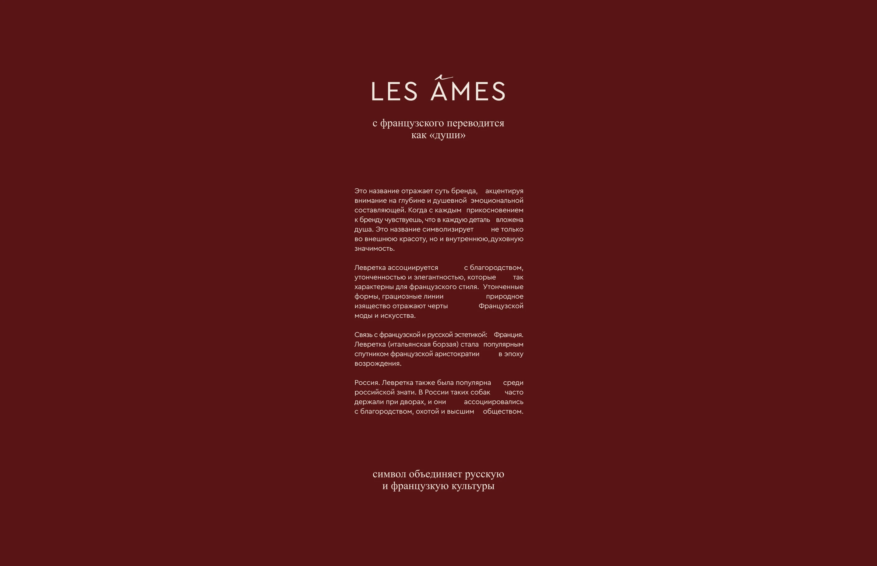 LES AMES bridal couture atelier — Изображение №2 — Брендинг на Dprofile