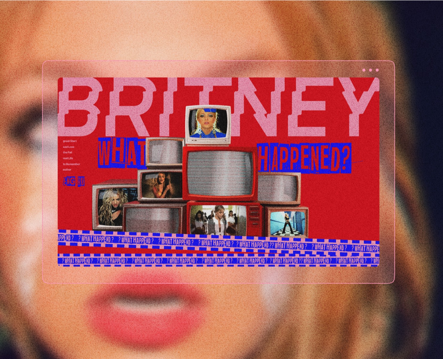 Britney, what happend? non-profit project — Интерфейсы, Анимация на Dprofile