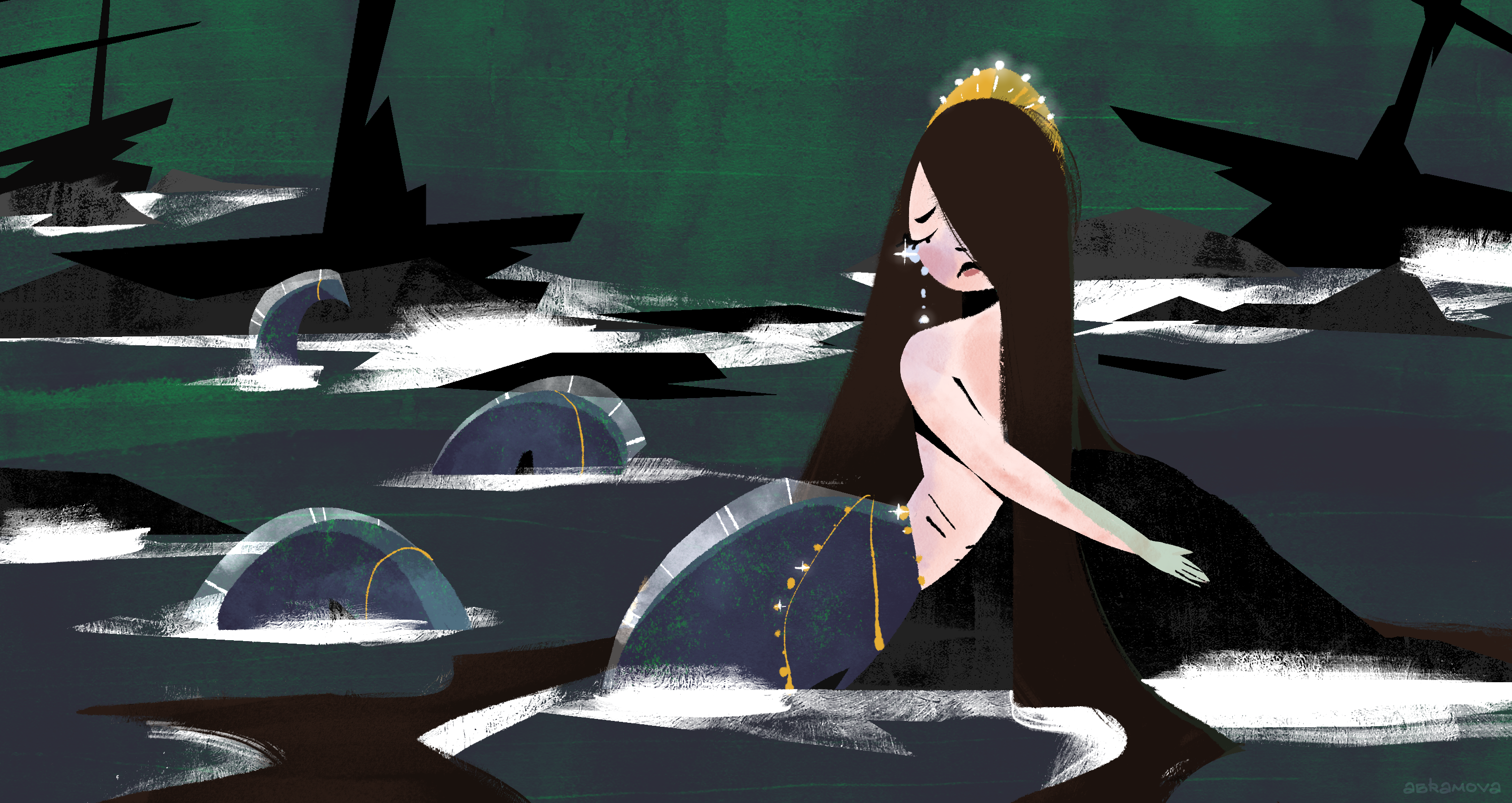 Mermay 2025 | Русские сказки — Изображение №5 — Иллюстрация на Dprofile