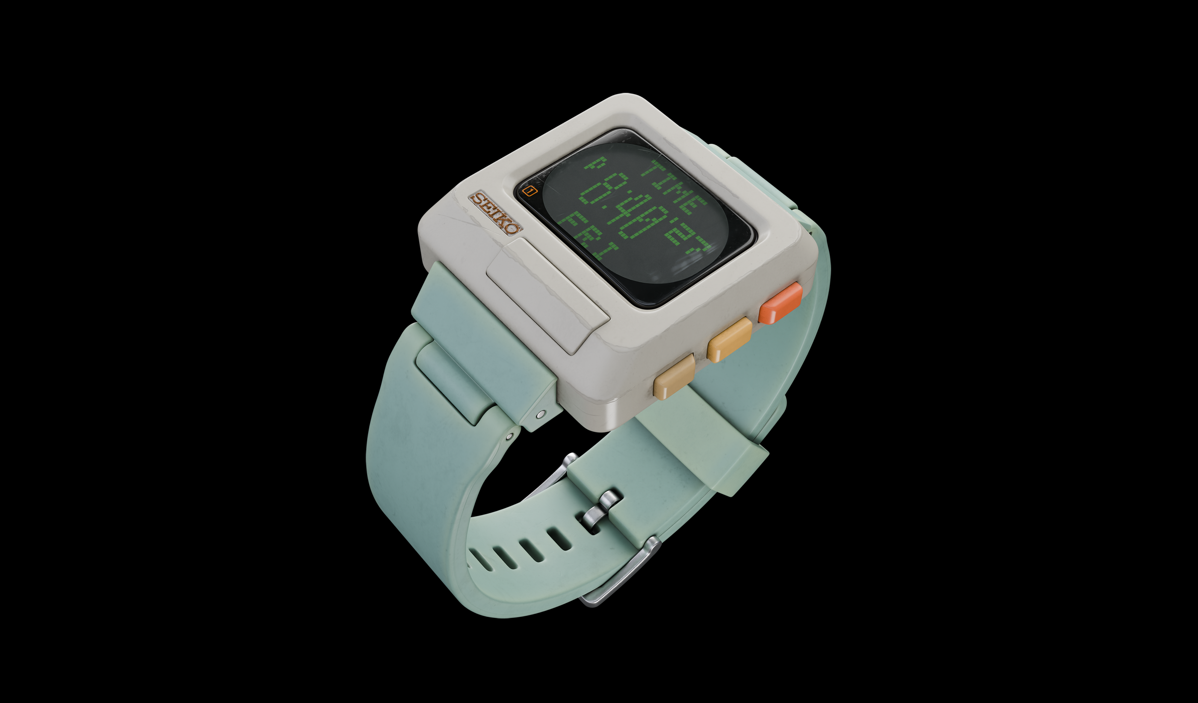 Watch Seiko Timetron — Изображение №1 — Иллюстрация, 3D на Dprofile