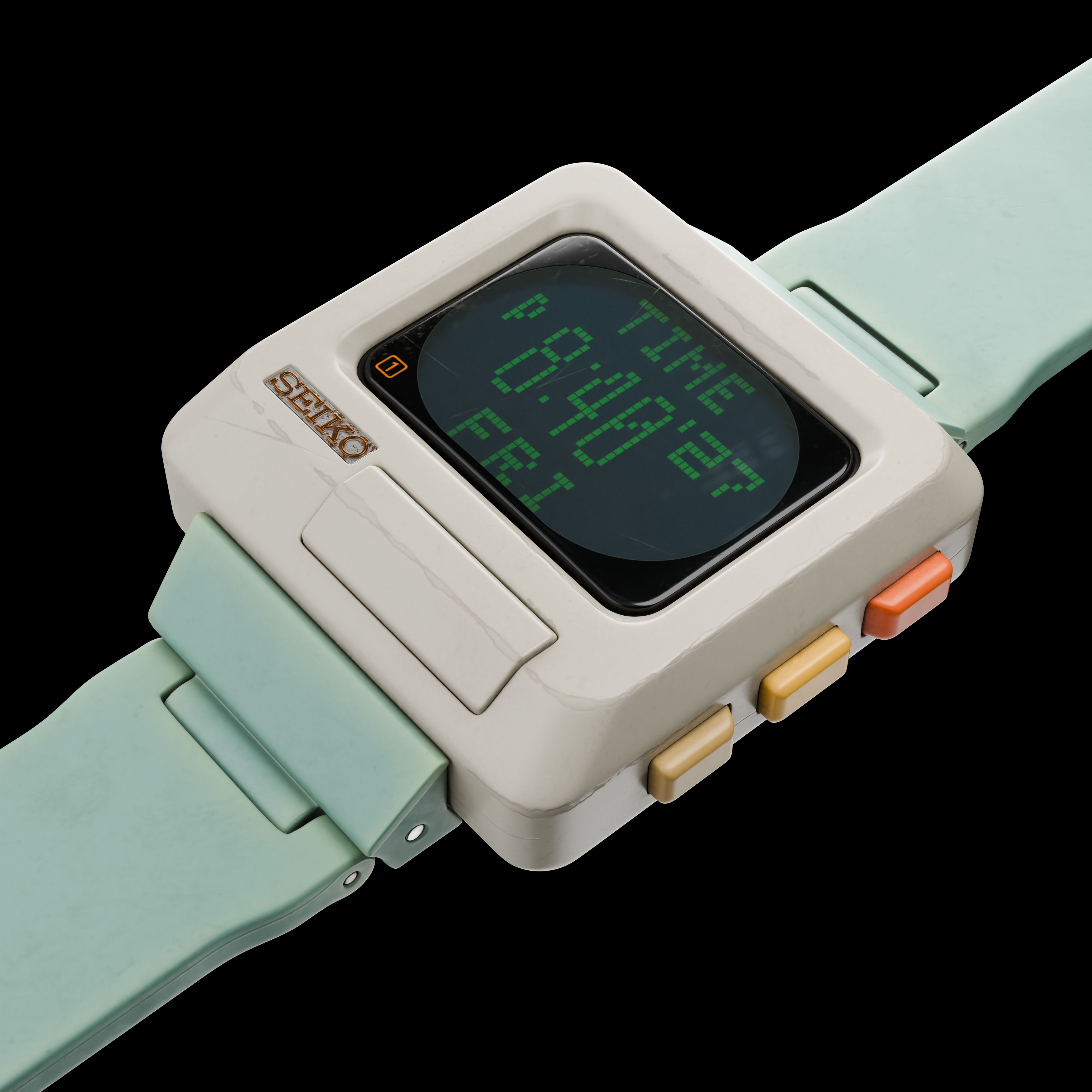 Watch Seiko Timetron — Изображение №2 — Иллюстрация, 3D на Dprofile