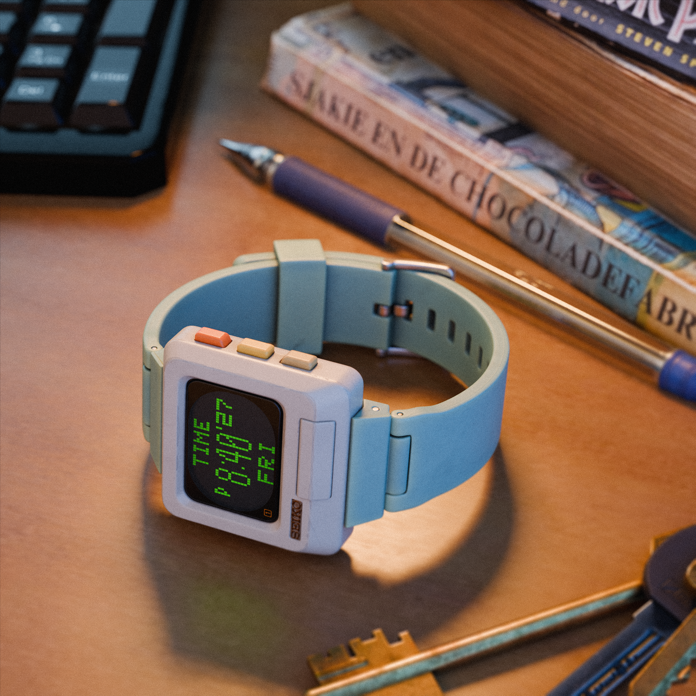 Watch Seiko Timetron — Изображение №6 — Иллюстрация, 3D на Dprofile