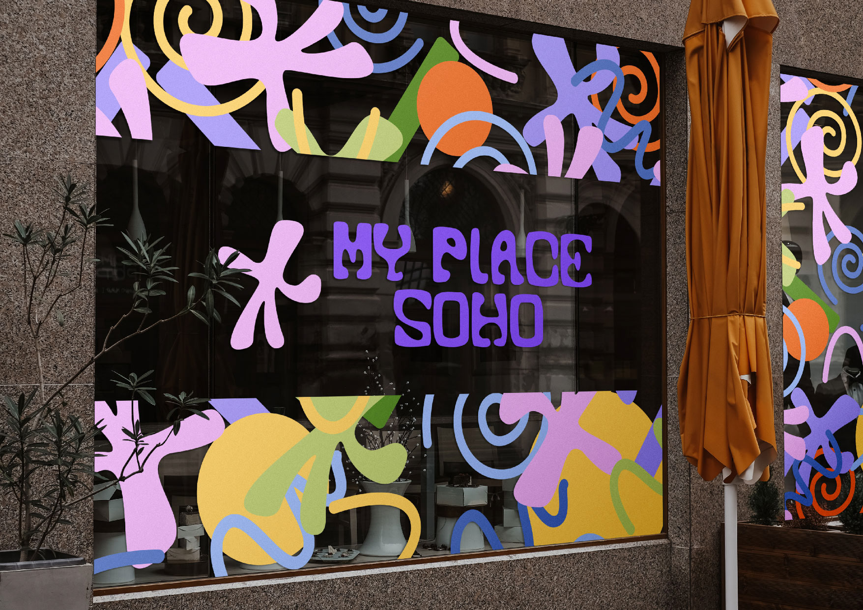 Логотип и фирменный стиль для кофейни "My Place Soho" — Изображение №3 — Брендинг на Dprofile