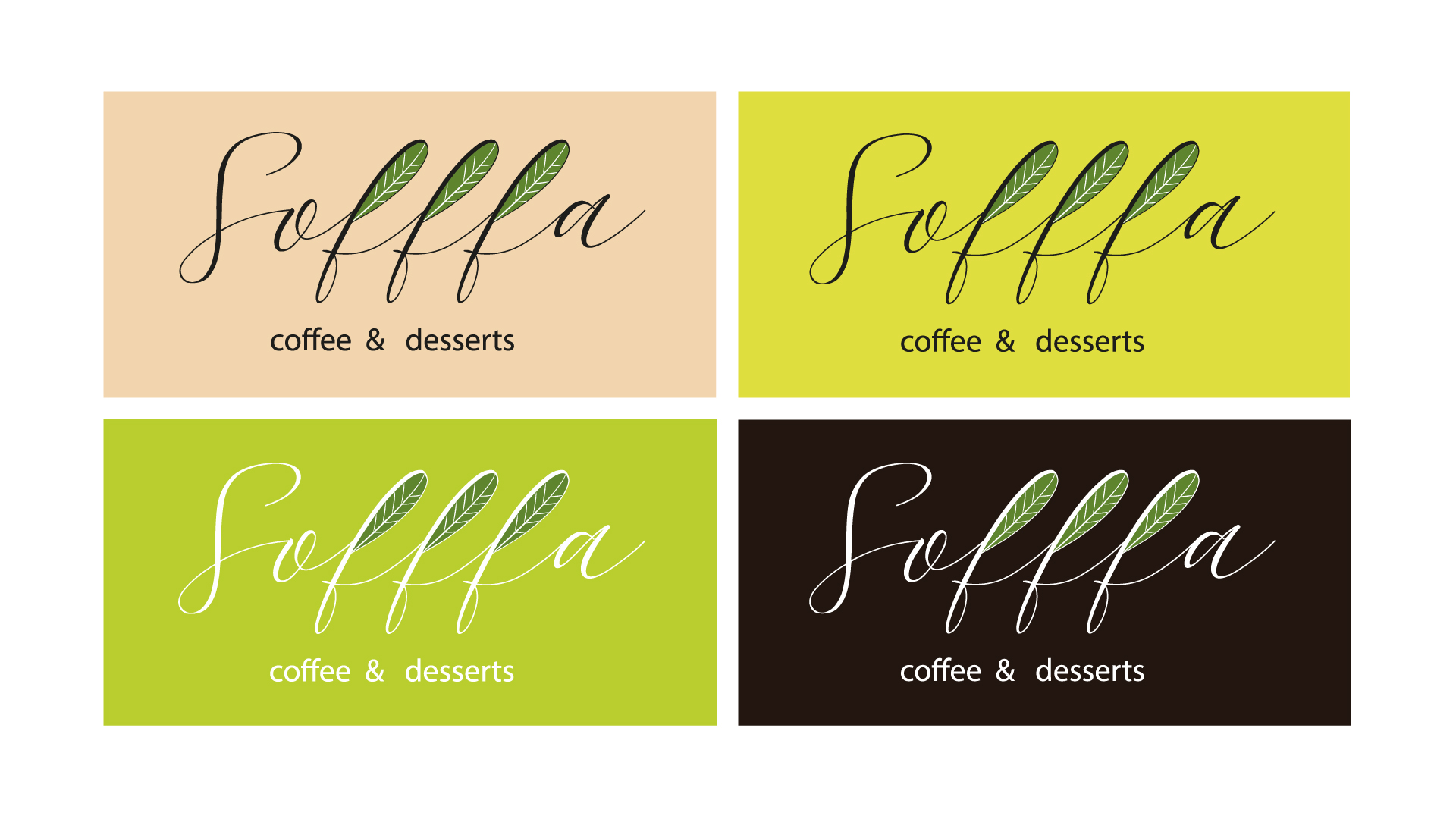 Фирменный стиль для кофейни Sofffa — Изображение №3 — Брендинг, Графика на Dprofile