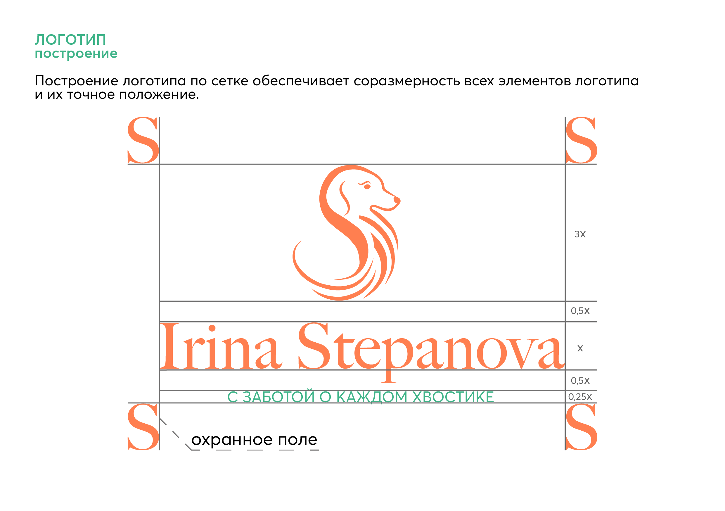 ФИРМЕННЫЙ СТИЛЬ для грумера ГАЙДЛАЙН АЙДЕНТИКА ЛОГО — Изображение №6 — Брендинг, Графика на Dprofile