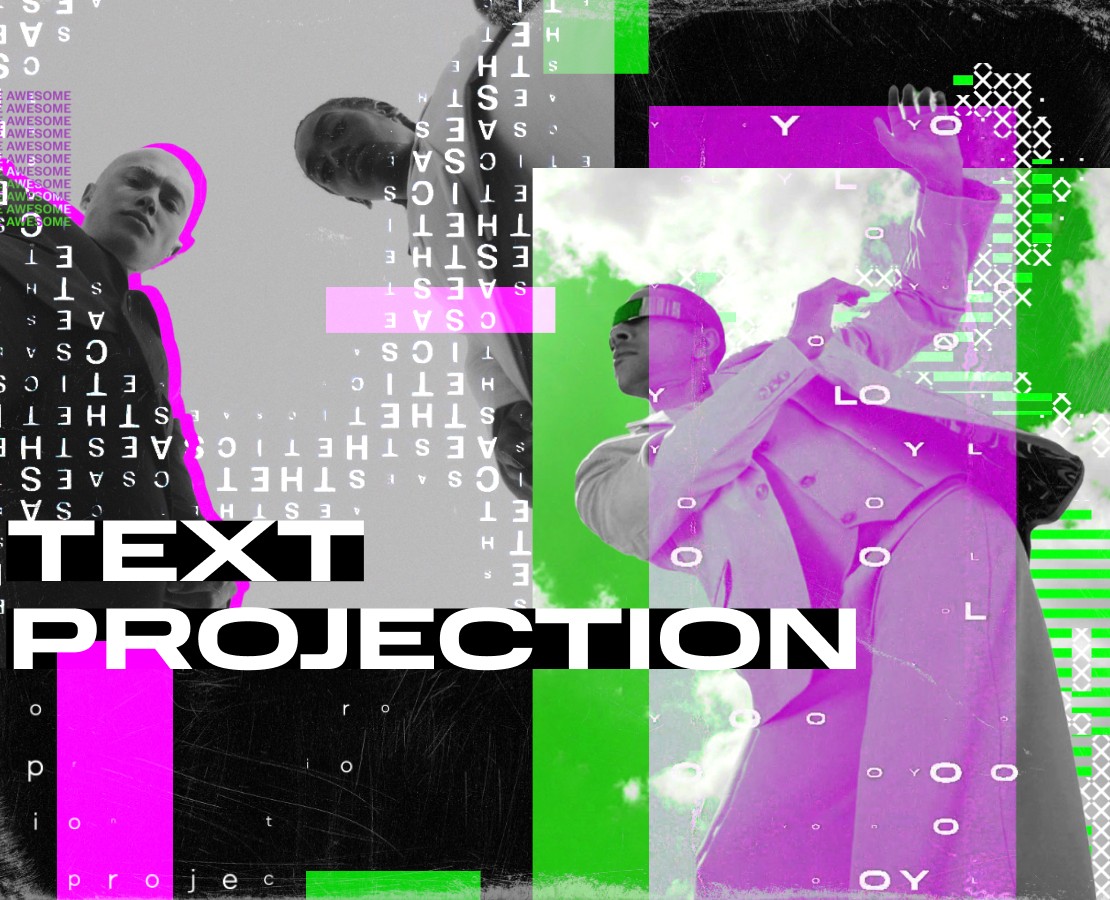 Text Projection на Dprofile