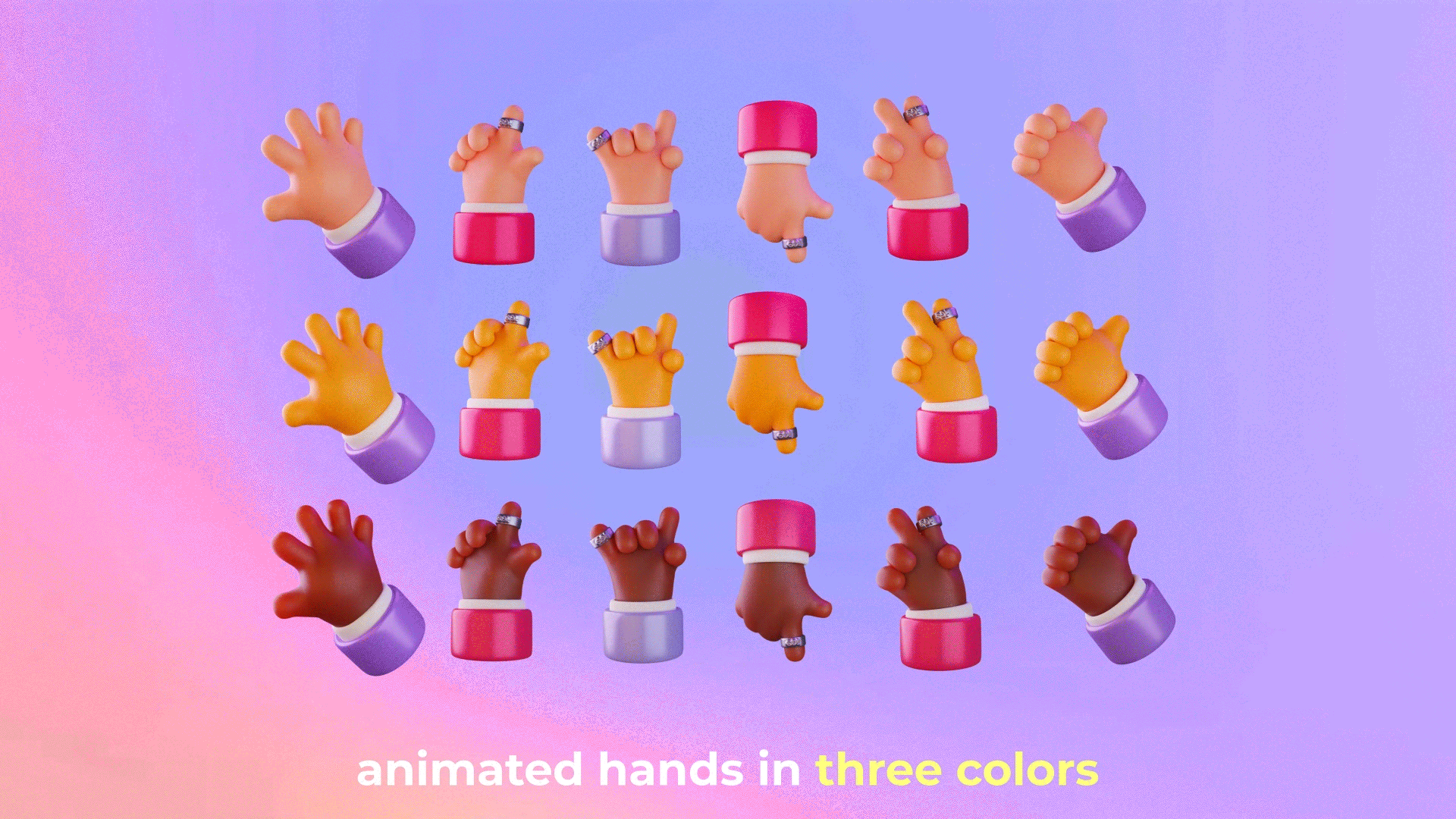 3D STICKER PACK — Изображение №8 — 3D, Анимация на Dprofile