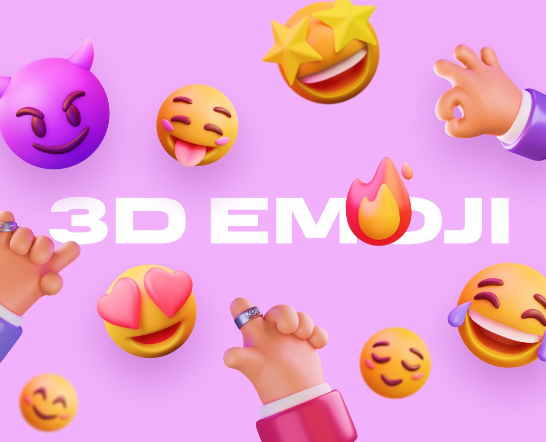 3D STICKER PACK на Dprofile