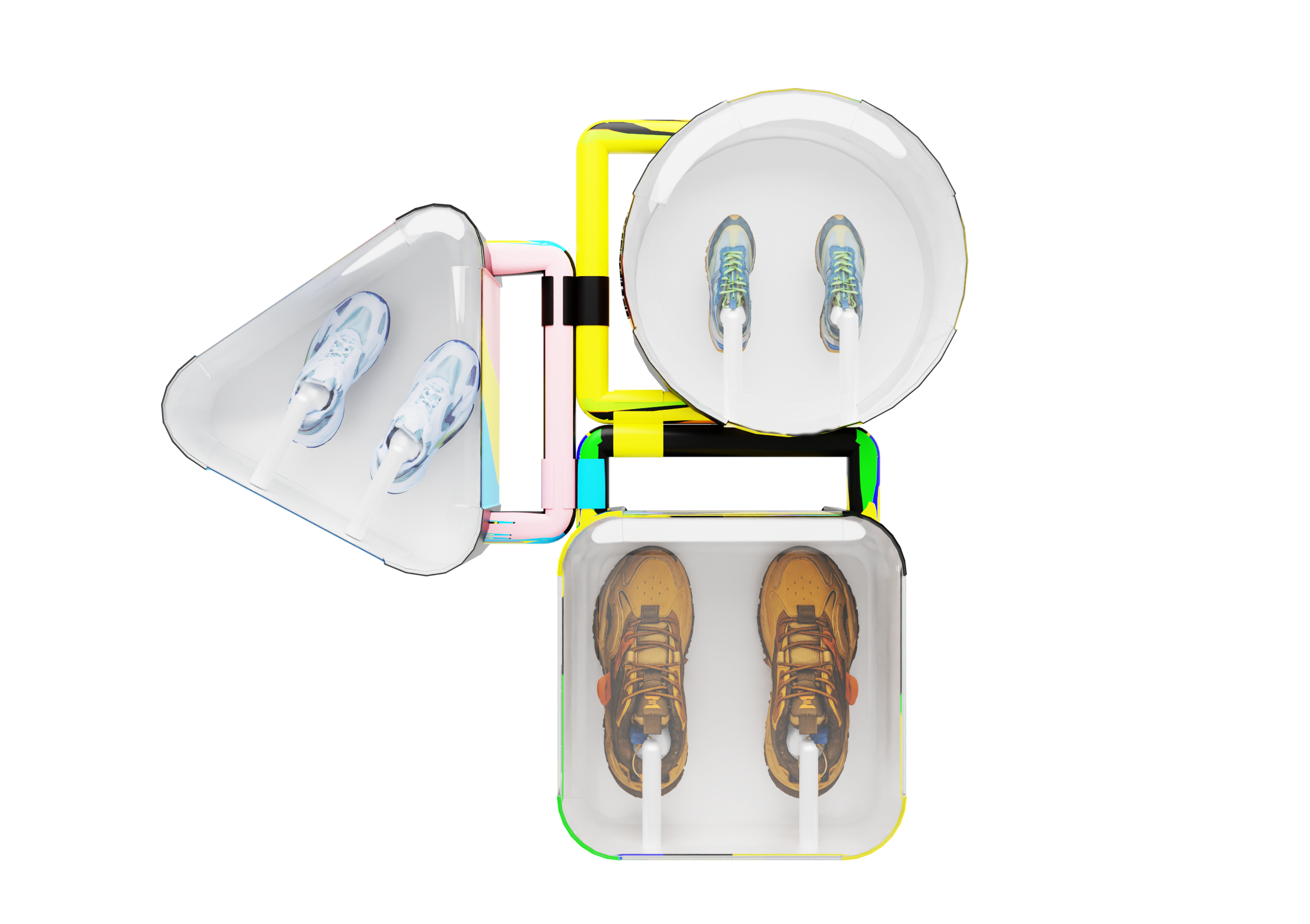 Концепт-проект упаковки кроссовок "Движение" — Изображение №10 — Брендинг, 3D на Dprofile
