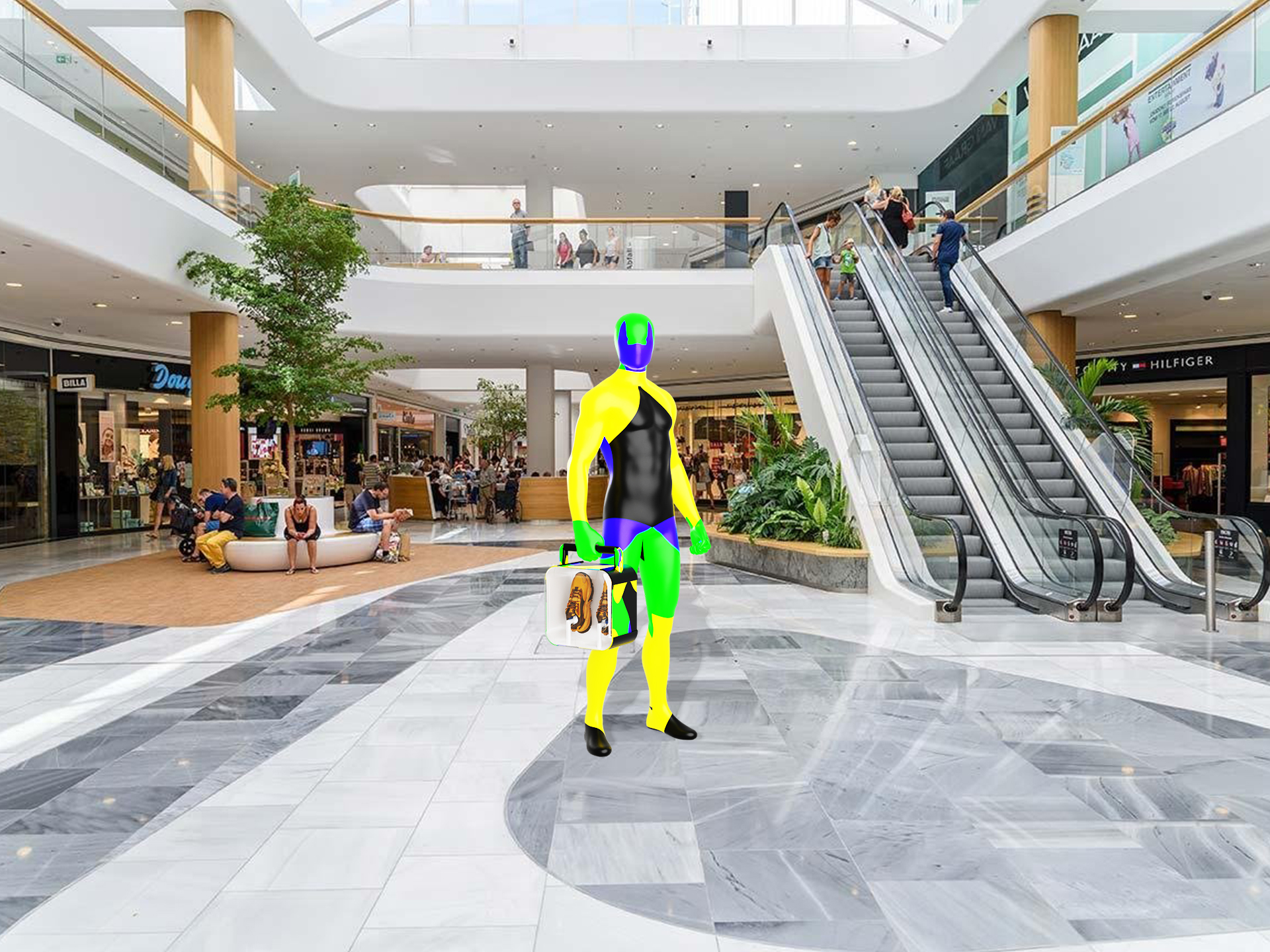 Концепт-проект упаковки кроссовок "Движение" — Изображение №7 — Брендинг, 3D на Dprofile