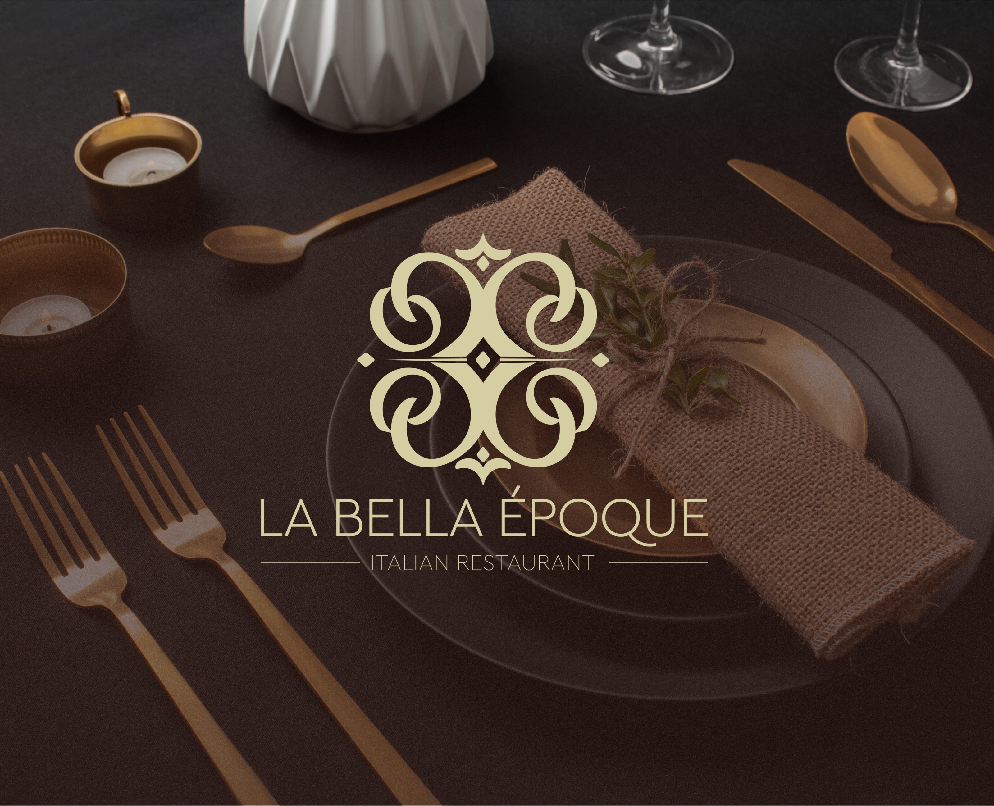 LA BELLA EPOQUE | ФИРМЕННЫЙ СТИЛЬ | BRAND IDENTITY на Dprofile