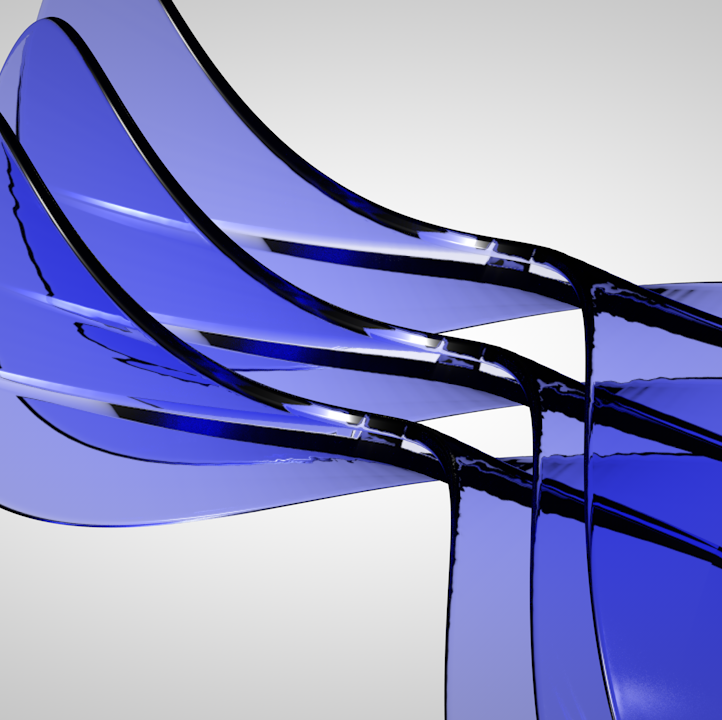 Abstract Blue Glass — Изображение №2 — 3D на Dprofile