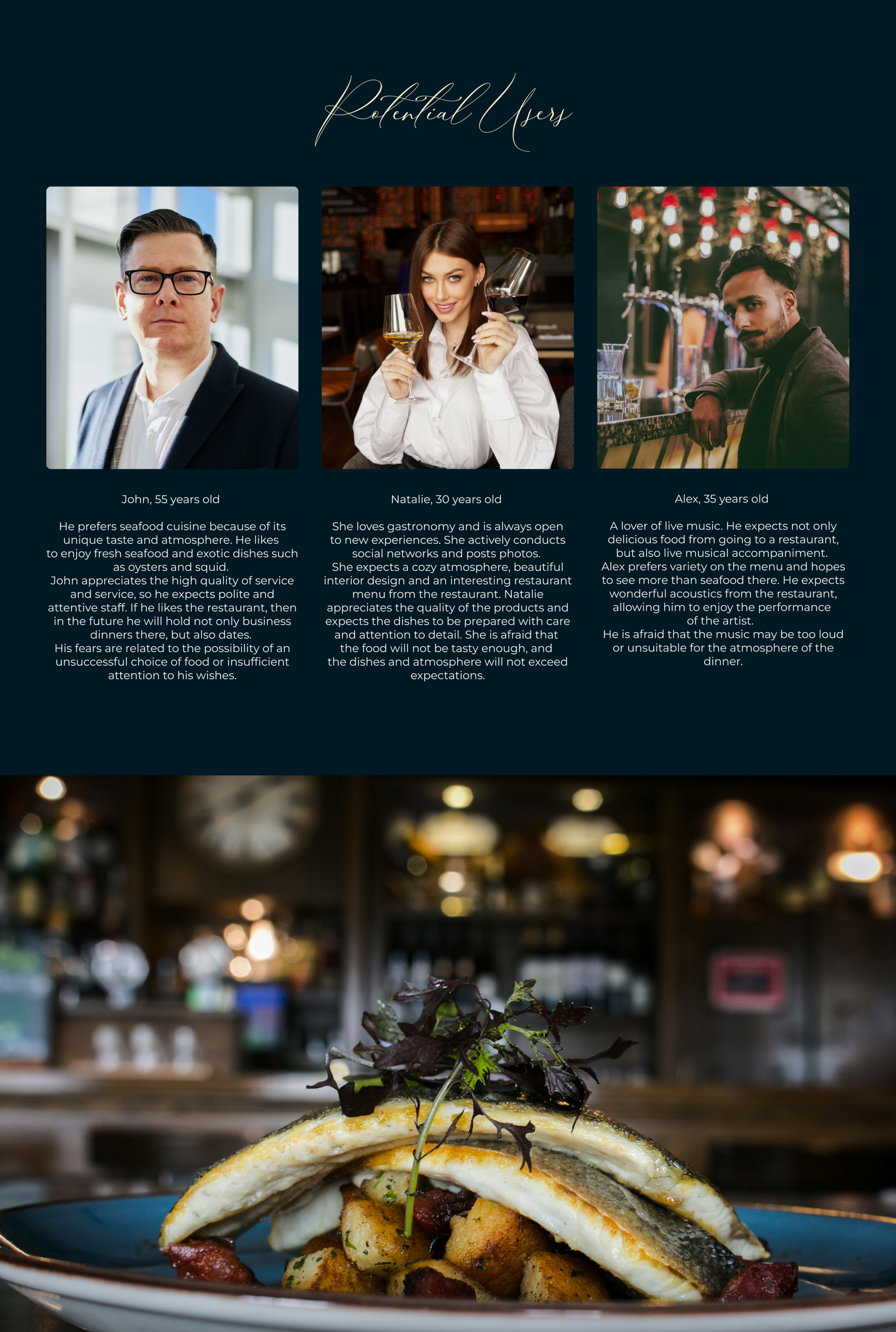 Website Design|Seafood Restaurant — Изображение №2 — Интерфейсы, Анимация на Dprofile