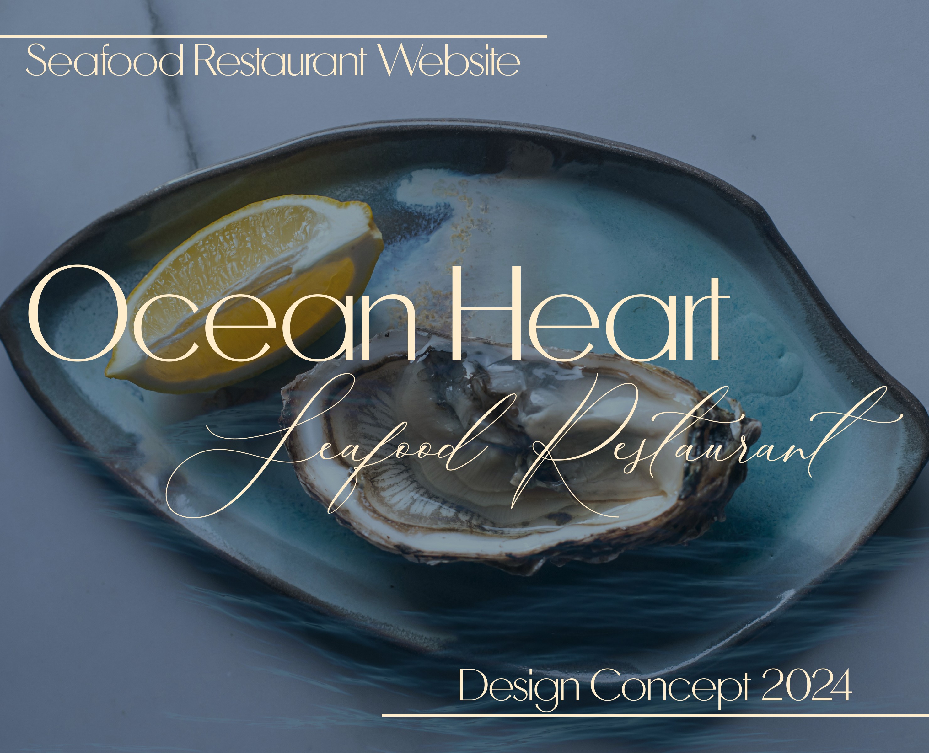 Website Design|Seafood Restaurant — Интерфейсы, Анимация на Dprofile