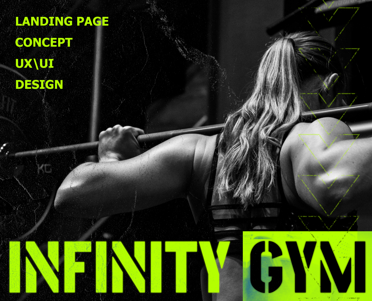 LANDING PAGE WEBSITE | INFINITY GYM — Интерфейсы, Брендинг на Dprofile