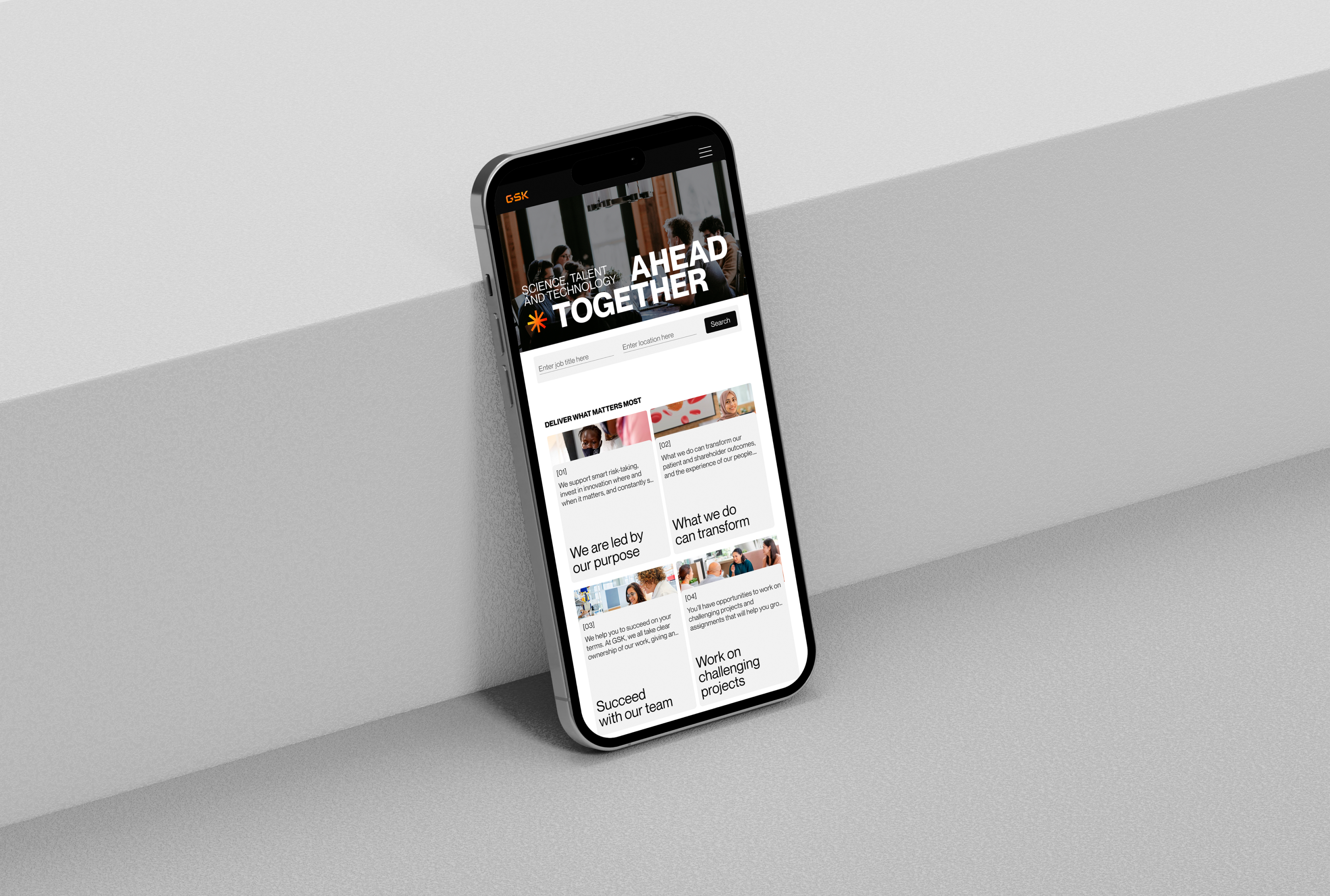GSK | GlaxoSmithKline | Corporate website redesign — Изображение №11 — Интерфейсы, Анимация на Dprofile