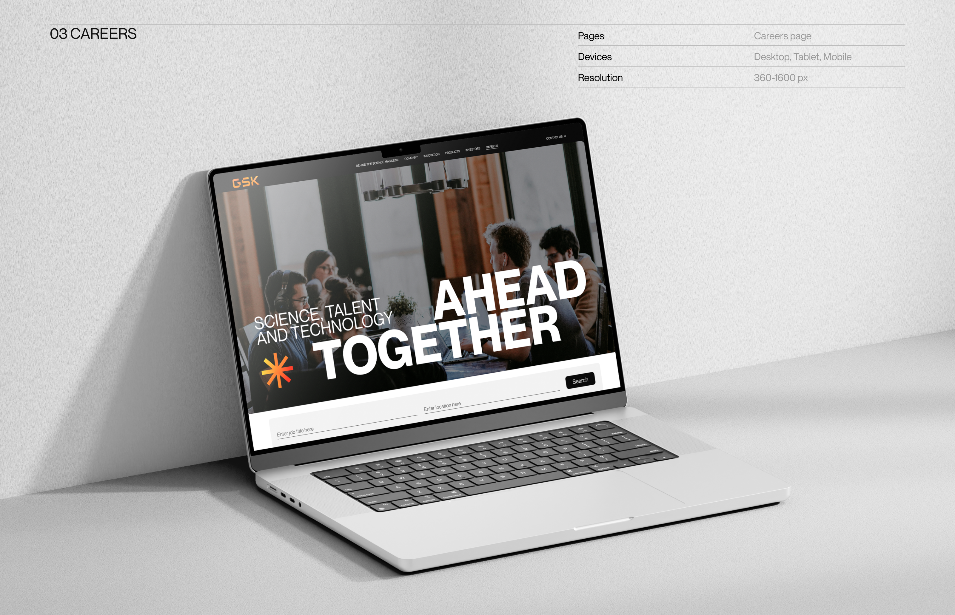 GSK | GlaxoSmithKline | Corporate website redesign — Изображение №9 — Интерфейсы, Анимация на Dprofile