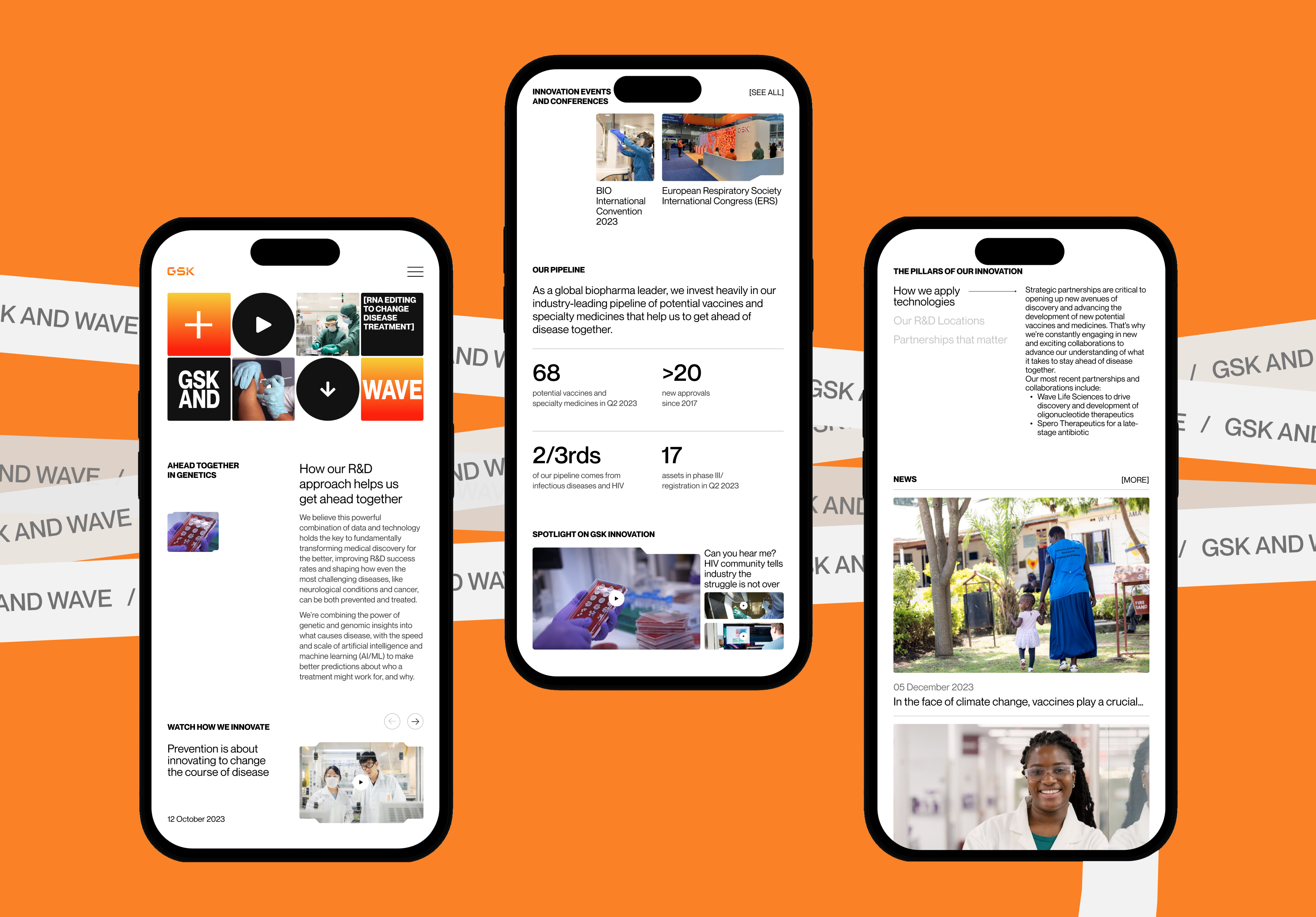 GSK | GlaxoSmithKline | Corporate website redesign — Изображение №6 — Интерфейсы, Анимация на Dprofile