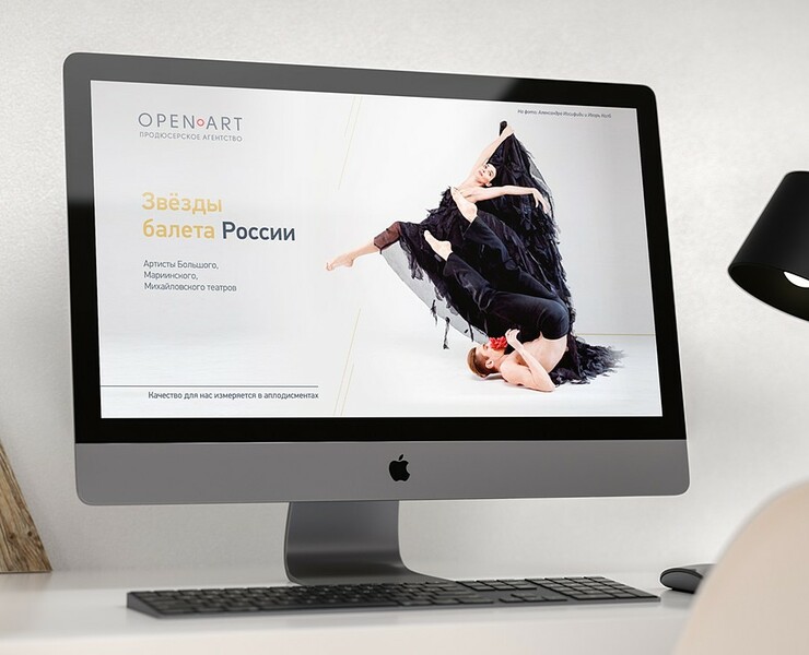 Электронные презентации «OPEN ART» — Брендинг, Графика на Dprofile