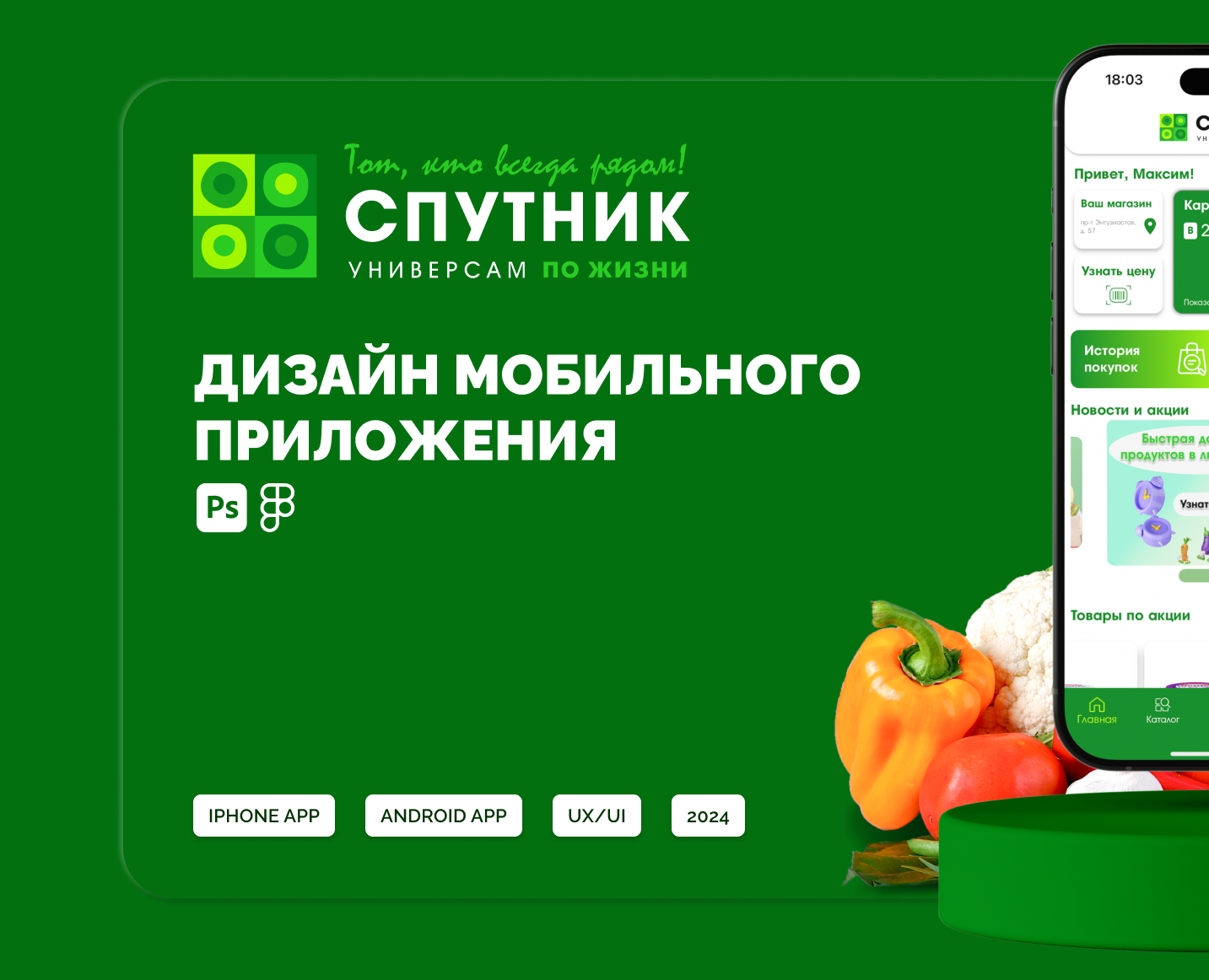Дизайн мобильного приложения "Спутник" — Интерфейсы на Dprofile