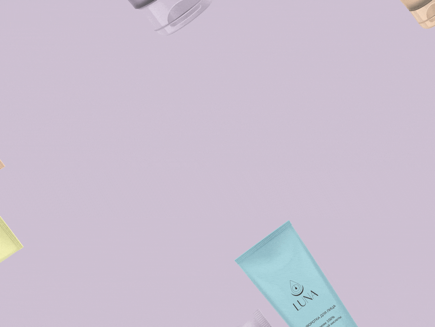 LUNA Brand Identity. Package design — Изображение №5 — Брендинг на Dprofile