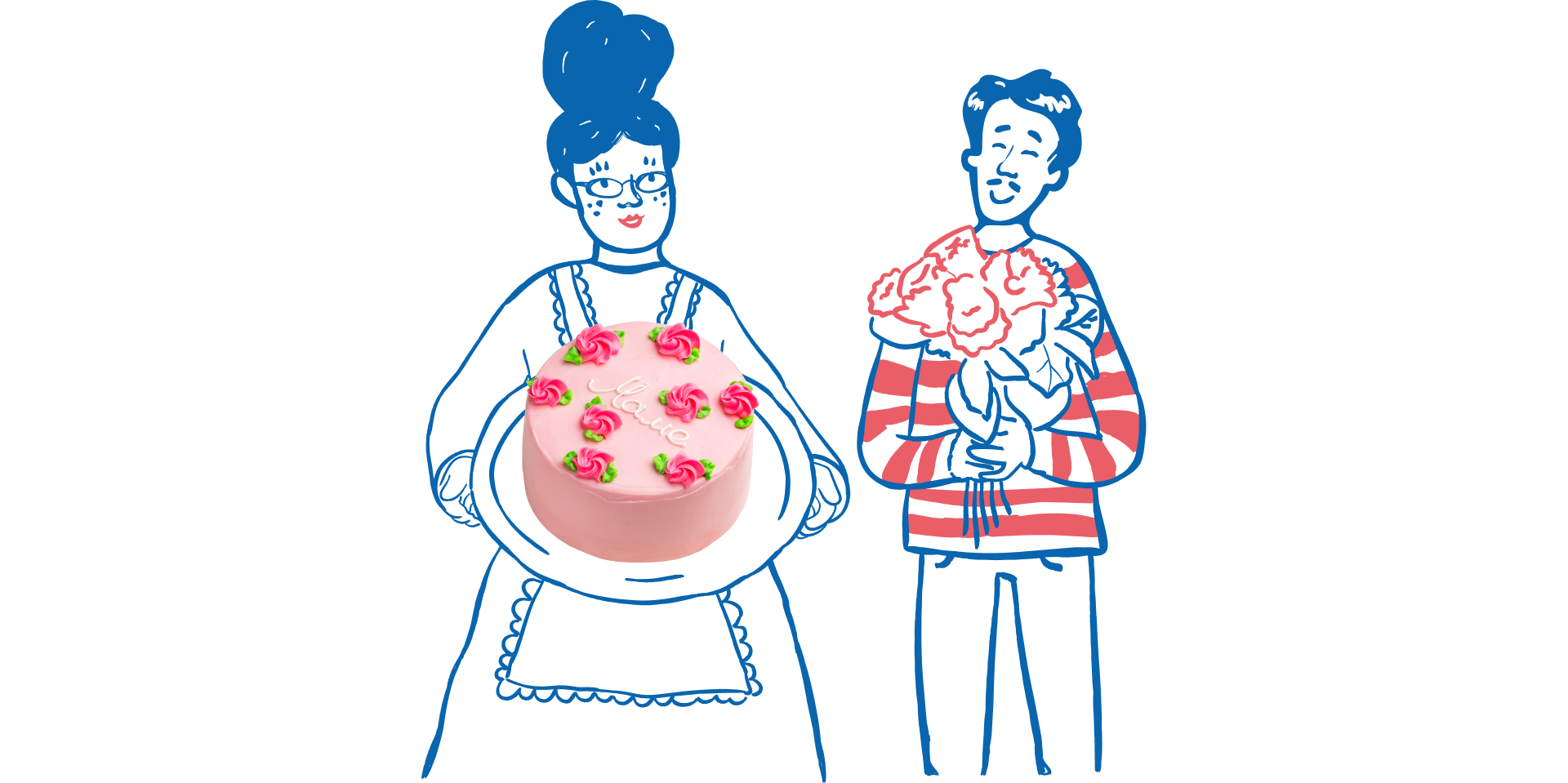 Иллюстрации для кондитерской ВАРВАРА+JEROME — Изображение №14 — Брендинг, Иллюстрация на Dprofile