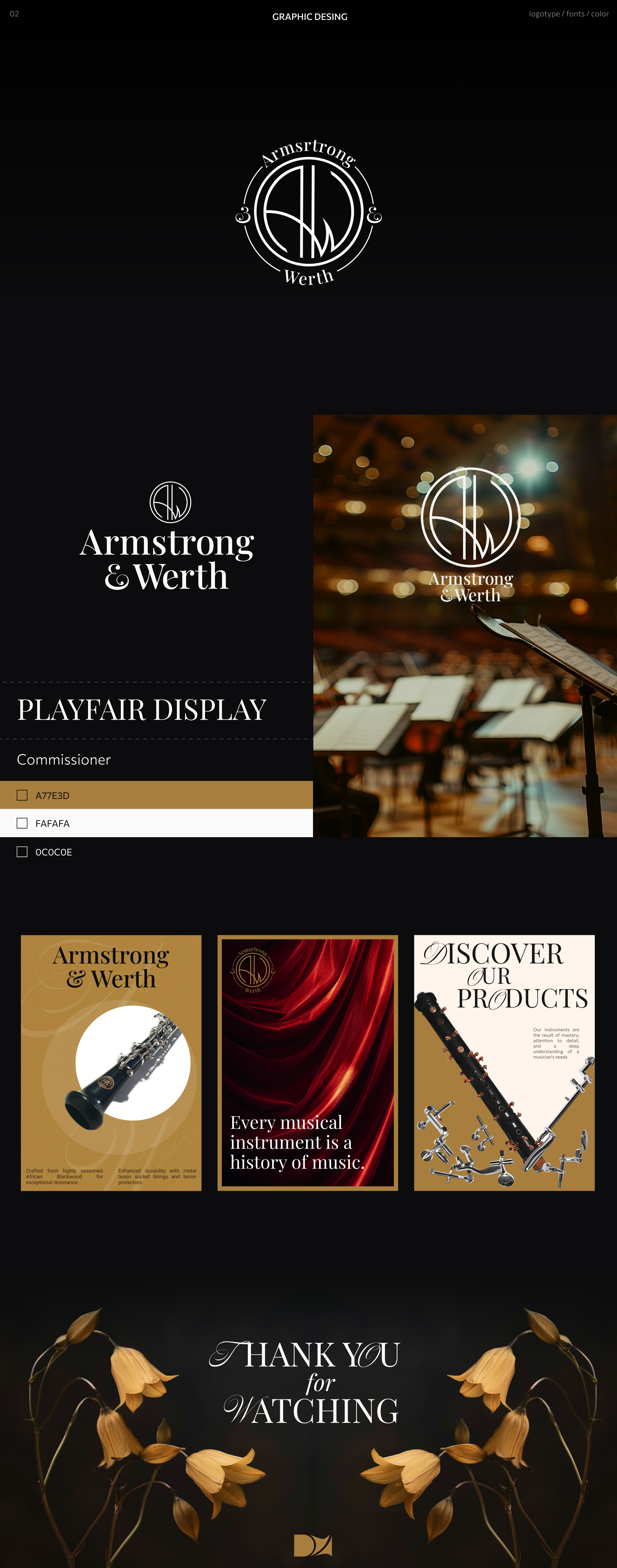 Armsrong & Werth|Landing|Logotype| — Изображение №6 — Интерфейсы, Брендинг на Dprofile