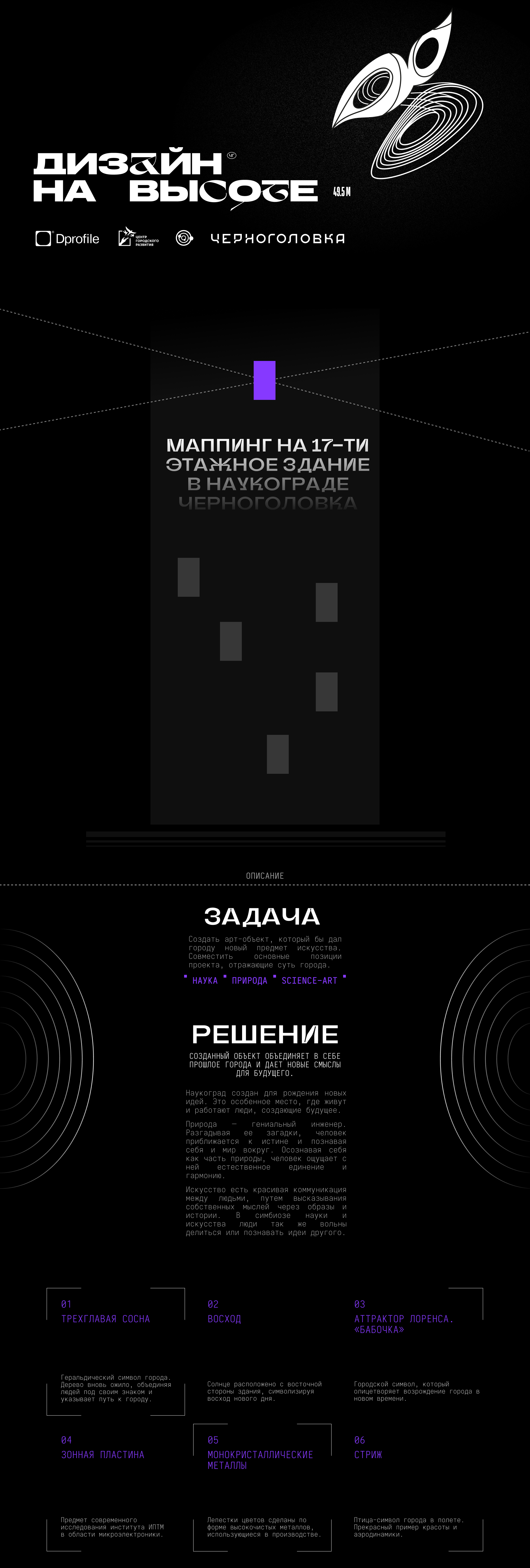 Дизайн на высоте/Маппинг Черноголовка — Изображение №1 — Иллюстрация, Графика на Dprofile