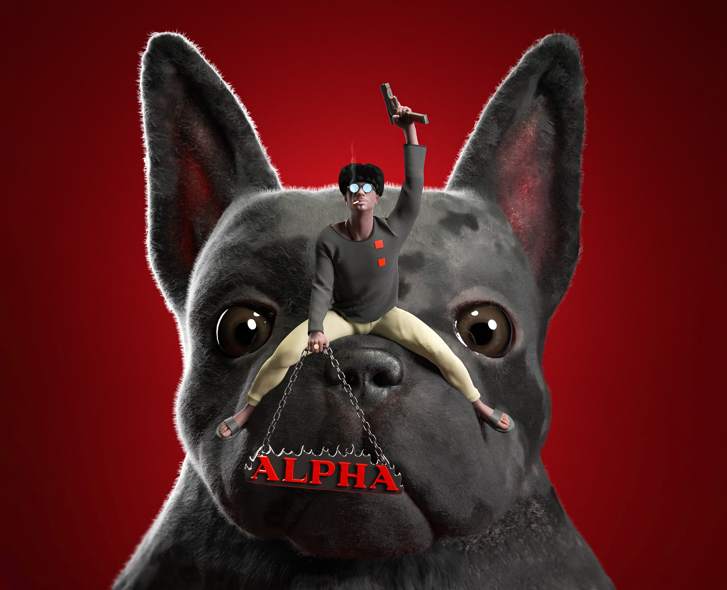 ALPHA — Иллюстрация, 3D на Dprofile