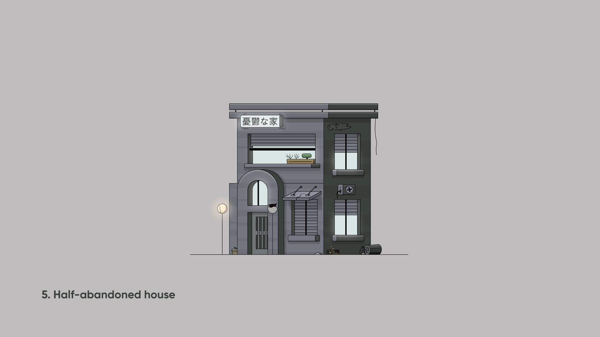 mystical houses — Изображение №6 — Иллюстрация на Dprofile