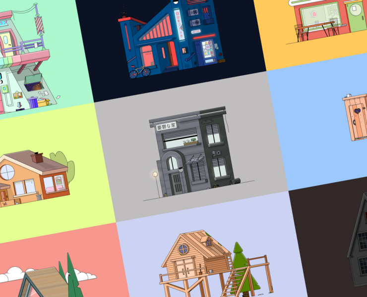 mystical houses на Dprofile