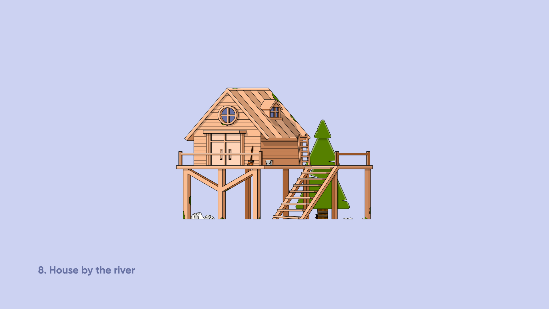 mystical houses — Изображение №9 — Иллюстрация на Dprofile