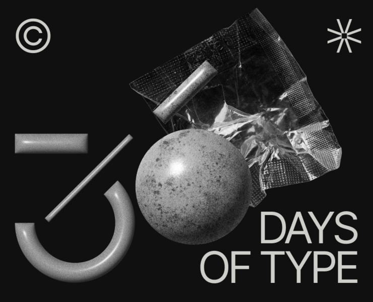 36 Days of Type — Иллюстрация, Графика на Dprofile