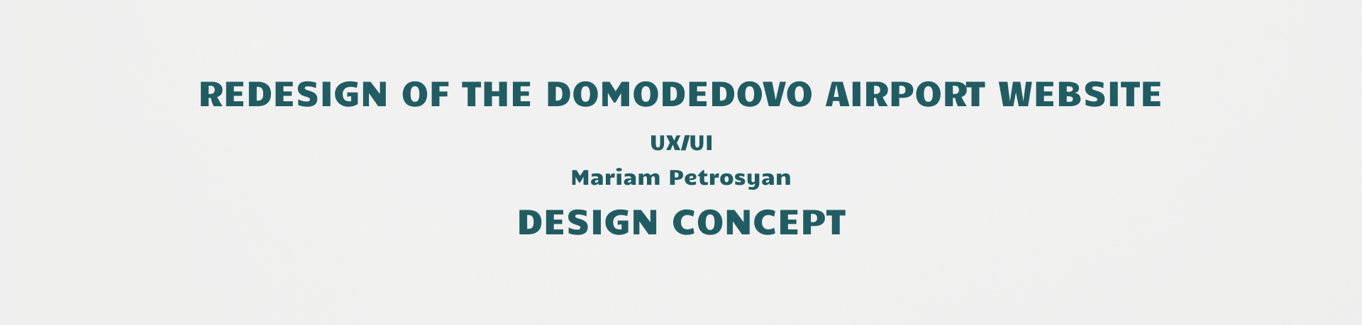Airport Domodedovo website design / ux / ui — Изображение №1 — Интерфейсы, Анимация на Dprofile