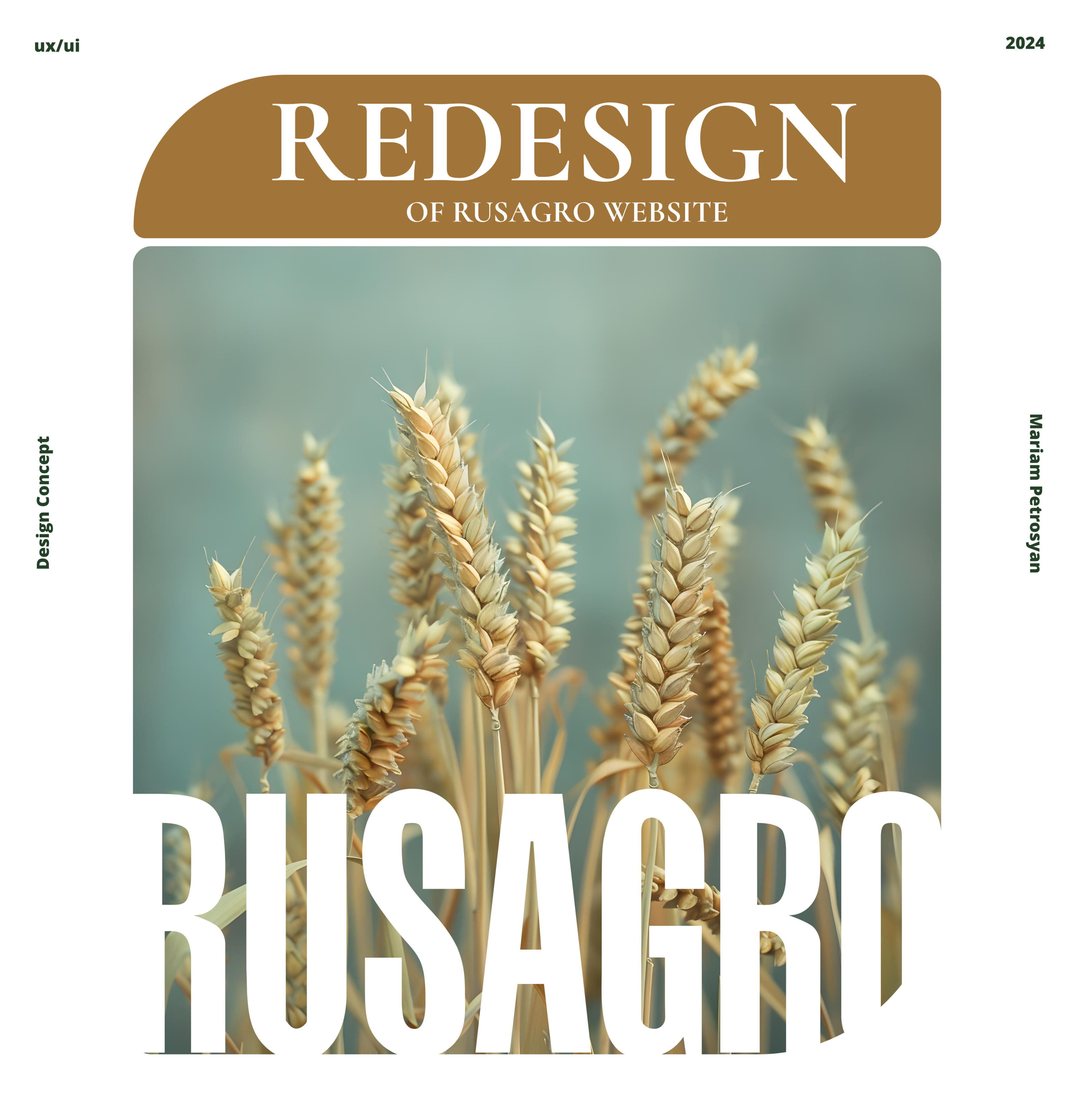 RUSAGRO website redesign / ux/ui — Изображение №1 — Интерфейсы, Маркетинг на Dprofile
