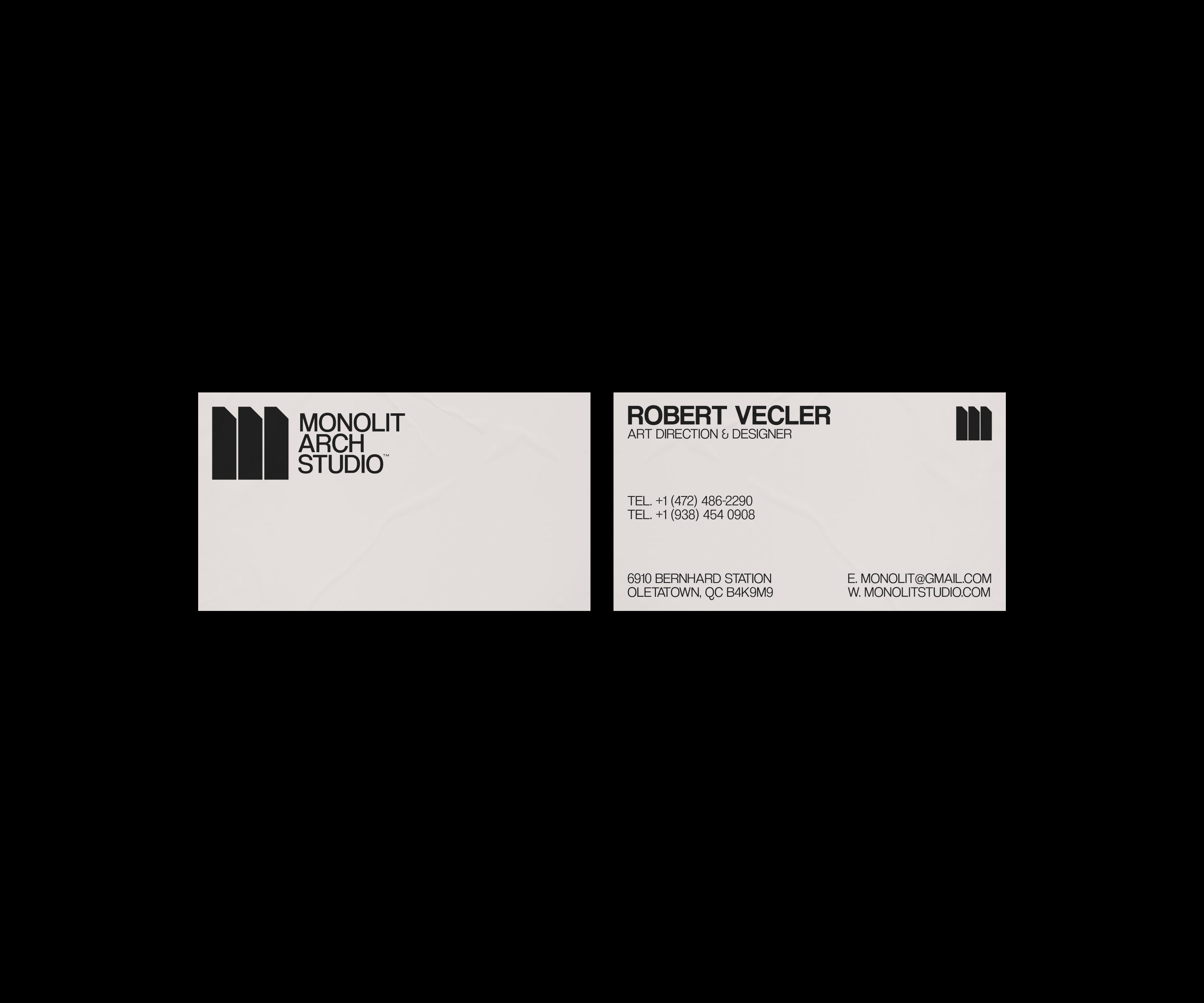 MONOLIT ARCHITECTURE STUDIO - BRAND IDENTITY — Изображение №14 — Брендинг на Dprofile