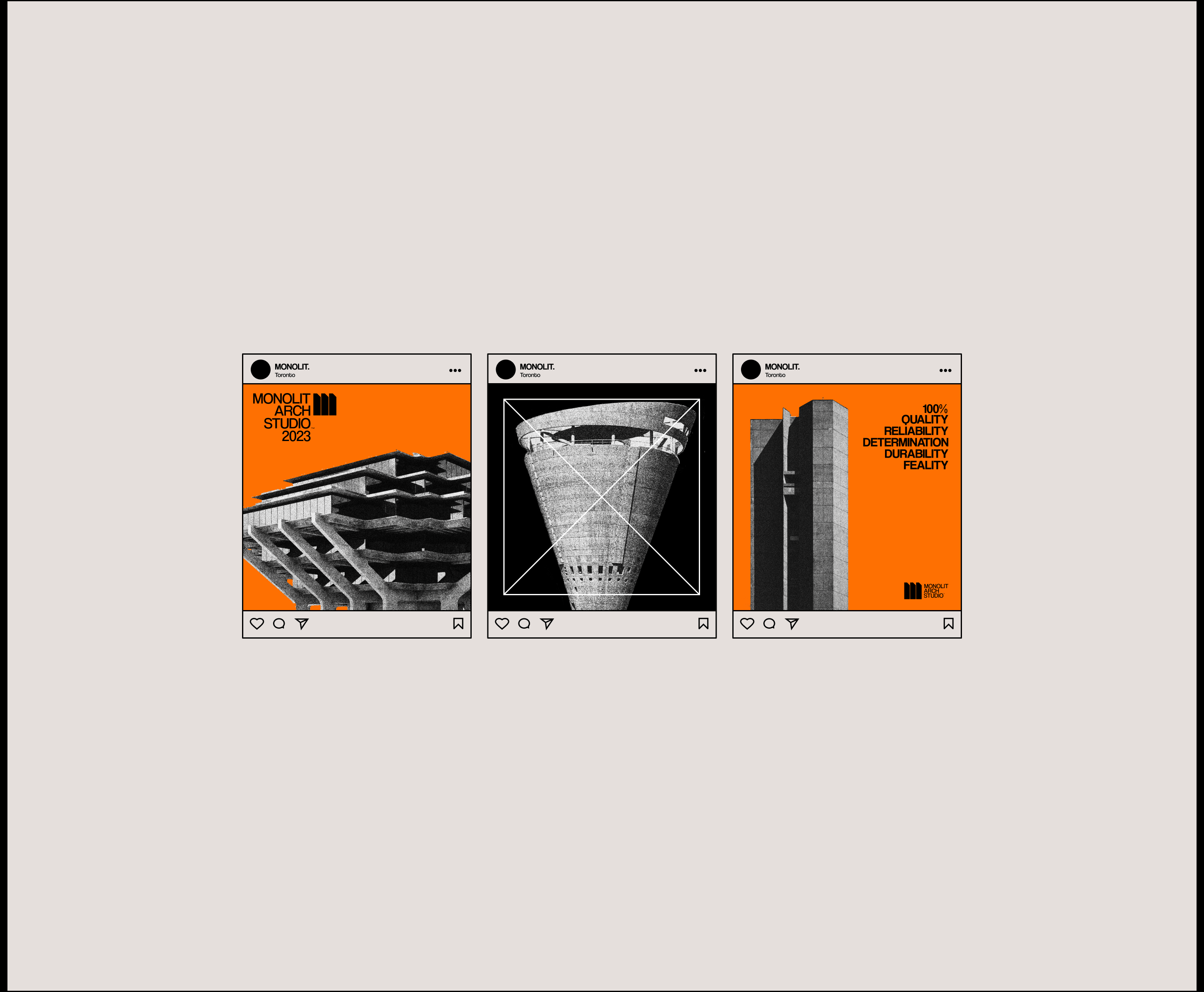 MONOLIT ARCHITECTURE STUDIO - BRAND IDENTITY — Изображение №18 — Брендинг на Dprofile