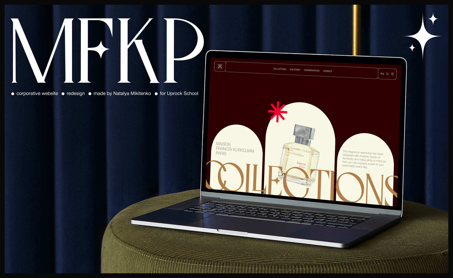 Maison Francis Kurkdjian | Corporate website redesign — Изображение №1 — Интерфейсы на Dprofile