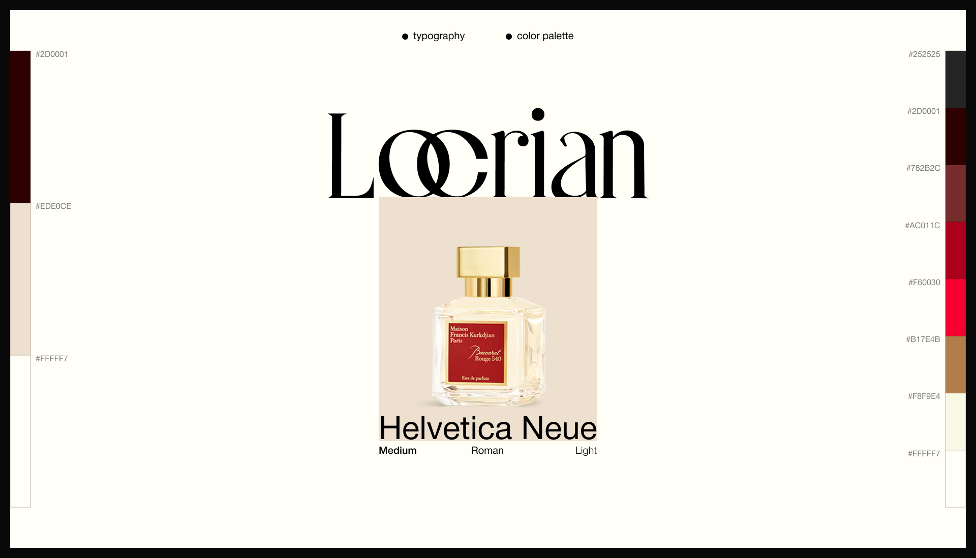 Maison Francis Kurkdjian | Corporate website redesign — Изображение №8 — Интерфейсы на Dprofile