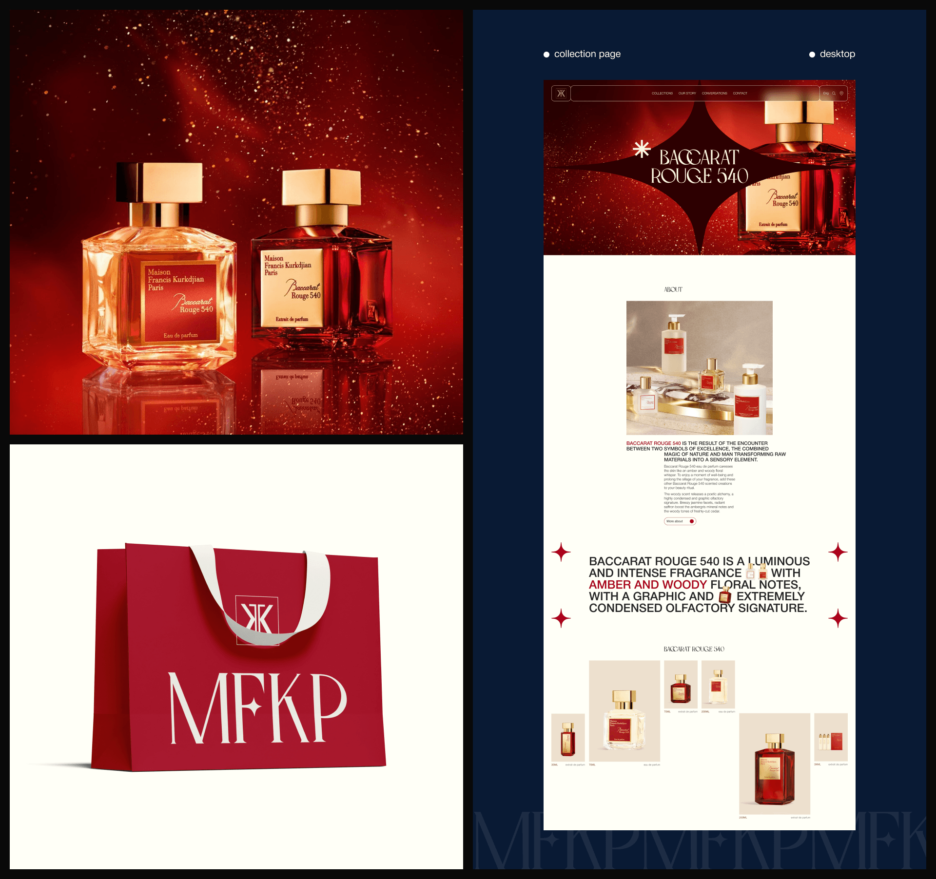 Maison Francis Kurkdjian | Corporate website redesign — Изображение №10 — Интерфейсы на Dprofile