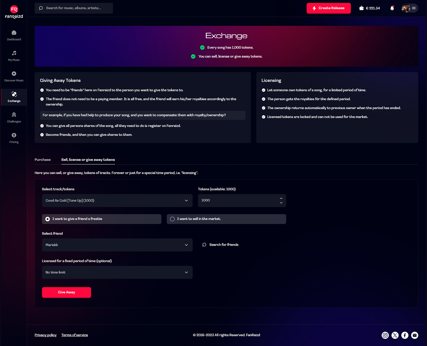 FanRaizd — Интерфейсы на Dprofile