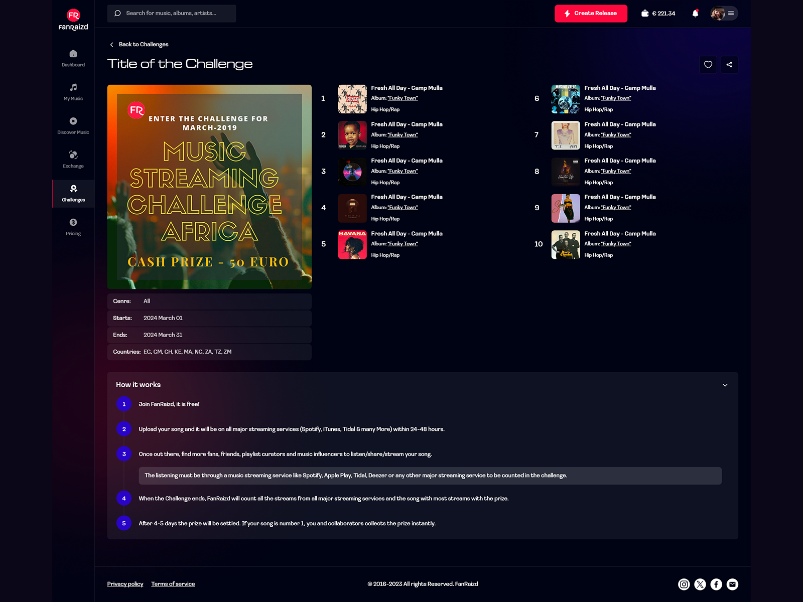 FanRaizd — Изображение №1 — Интерфейсы на Dprofile