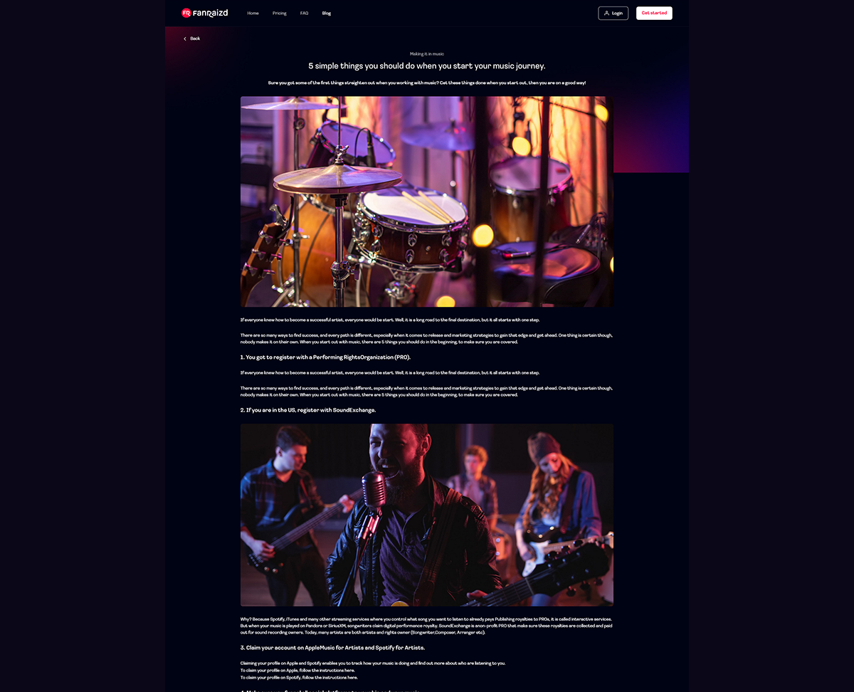 FanRaizd — Интерфейсы на Dprofile