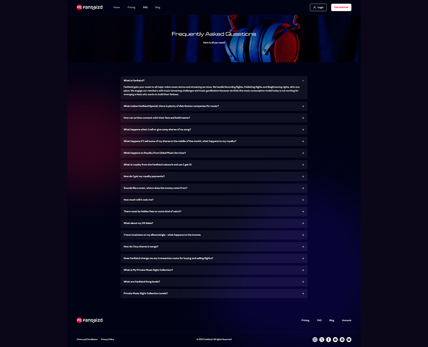 FanRaizd — Интерфейсы на Dprofile