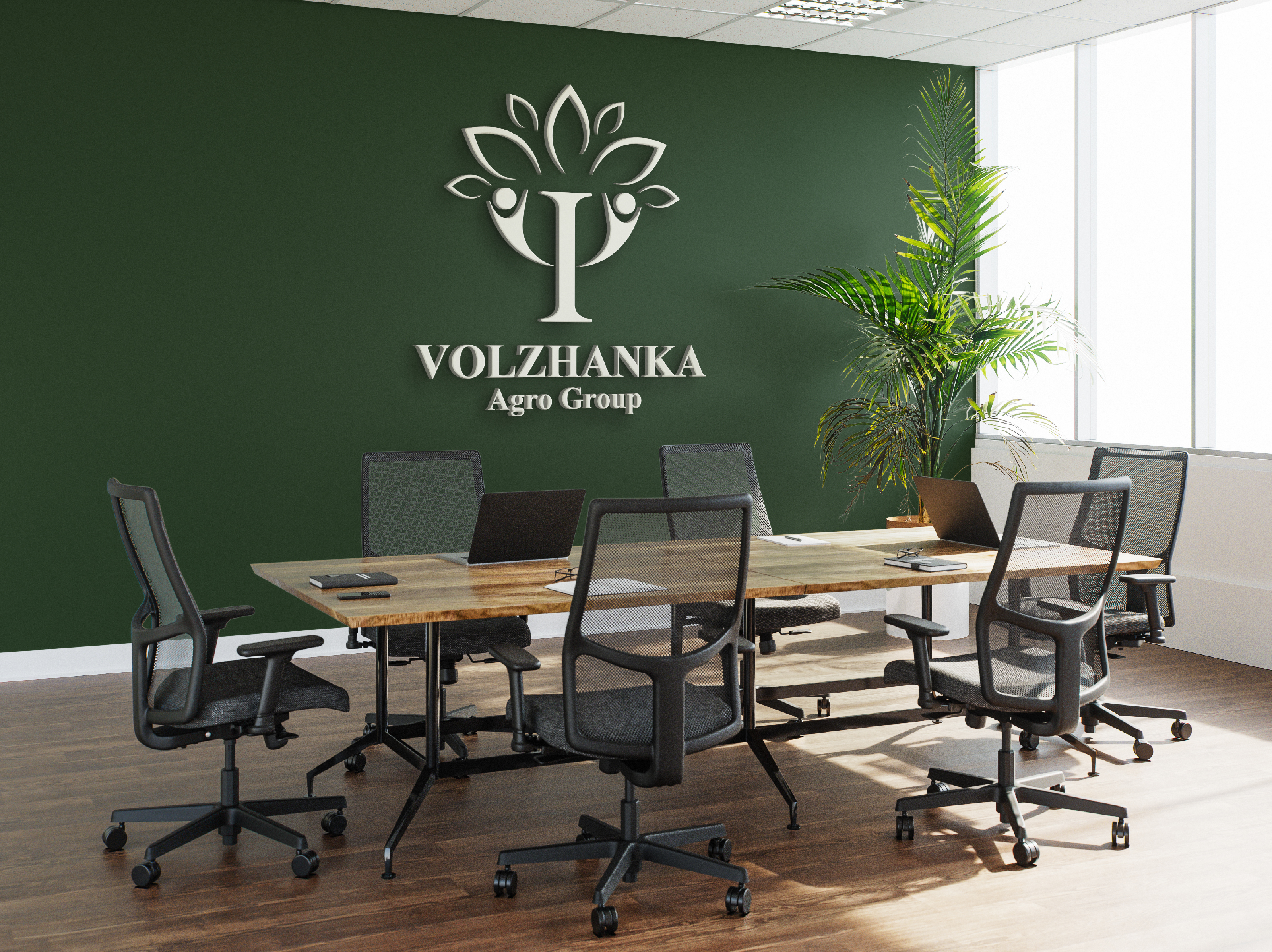 Фирменный стиль компании "VOLZHANKA AGRO GROUP" — Изображение №6 — Брендинг на Dprofile