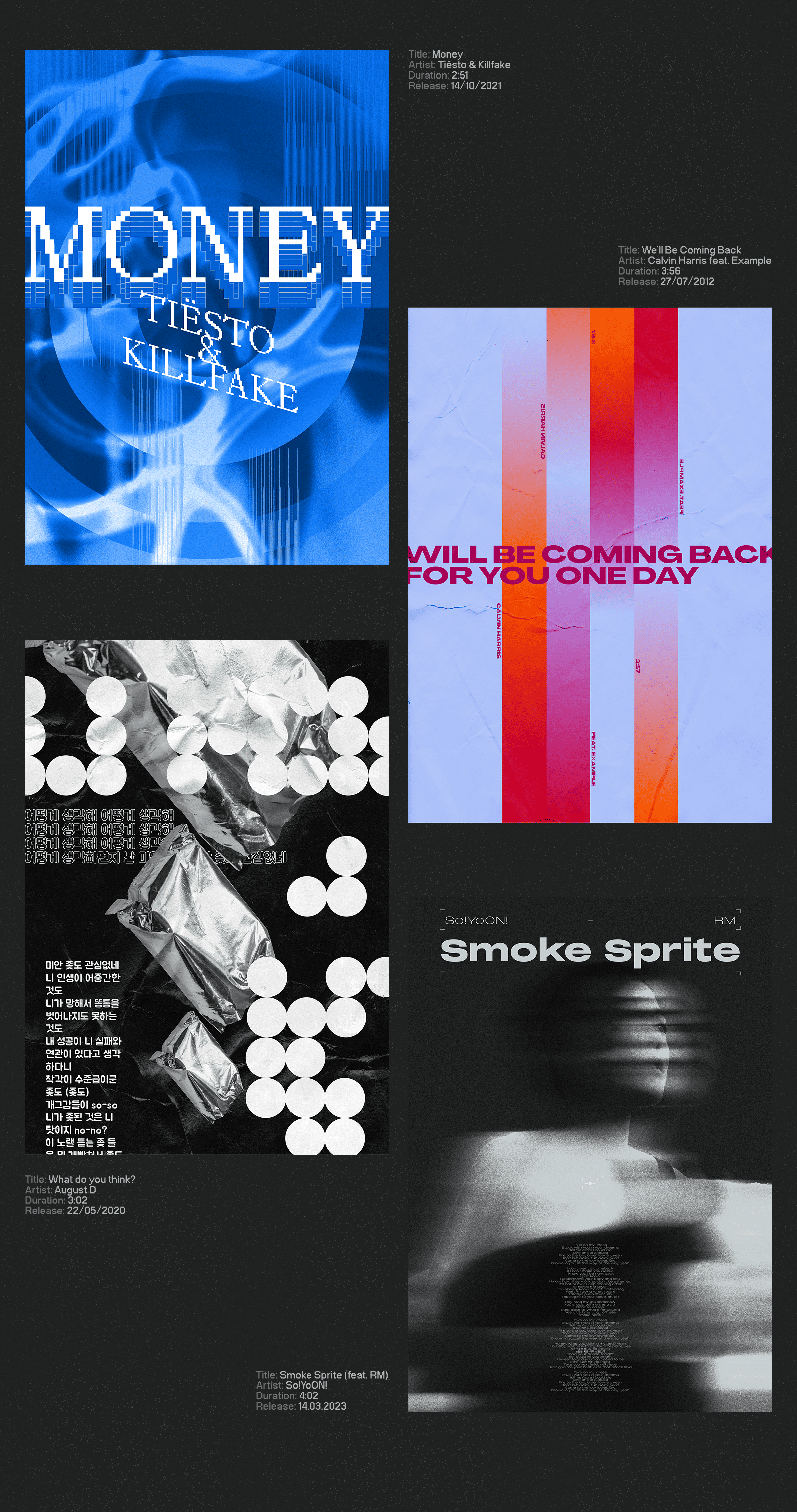 Music Posters Collection | Graphic concept — Изображение №8 — Брендинг, Графика на Dprofile